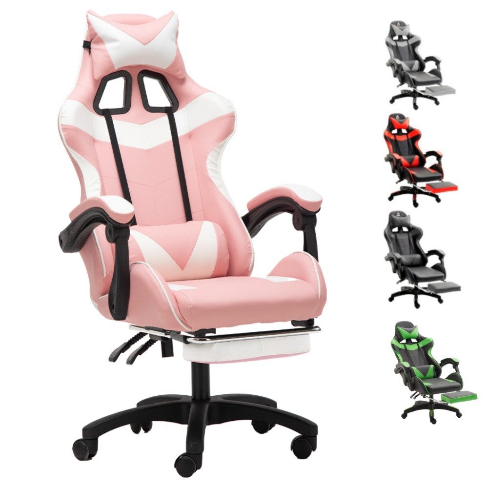 Gotagee Gaming-Stuhl Gaming Sessel Höhenverstellbar Bürostuhl mit Verstellb günstig online kaufen