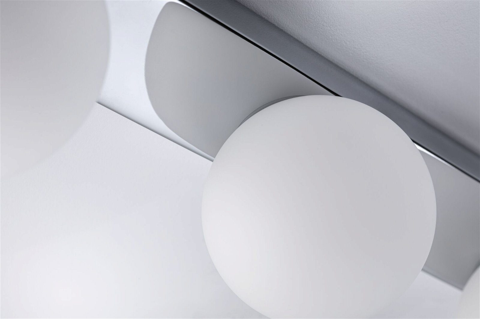 Paulmann Wandleuchte Selection Bathroom Gove IP44 max. 3x20W Balken Glas/Metall, ohne Leuchtmittel, G9 – Bild 4 von 5
