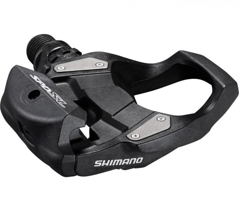 Shimano Klickpedale SHIMANO Pedal PD-RS500 SPD-SL Pedal - Einsteigerfreundliches Straßenpe