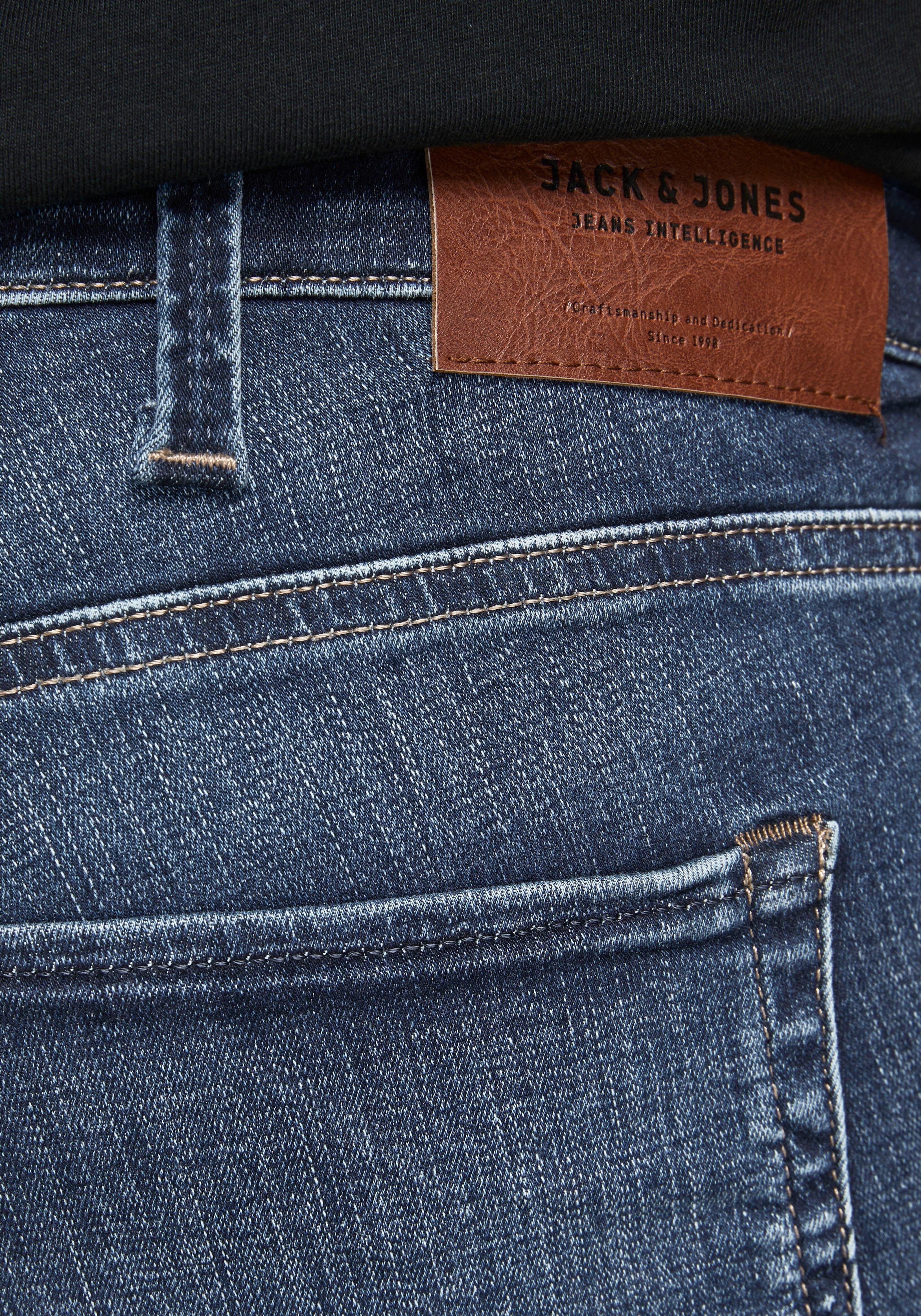 Weite Slim-fit-Jeans blue PlusSize & Jack Icon Jones denim Jeans bis 52 Tim