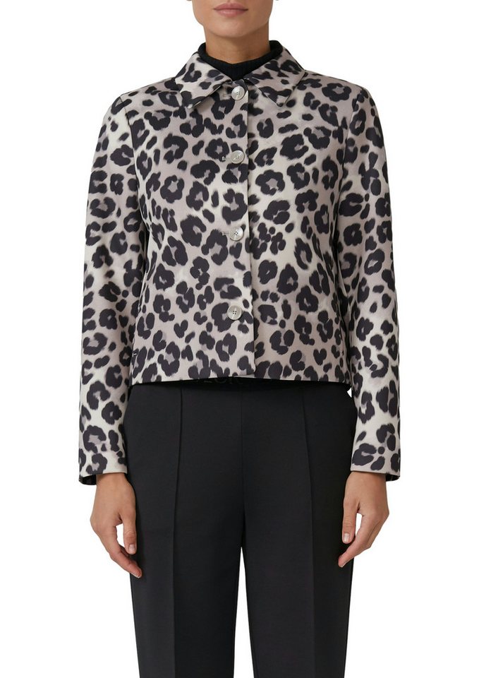 s.Oliver BLACK LABEL Hemdjacke mit Hemdkragen