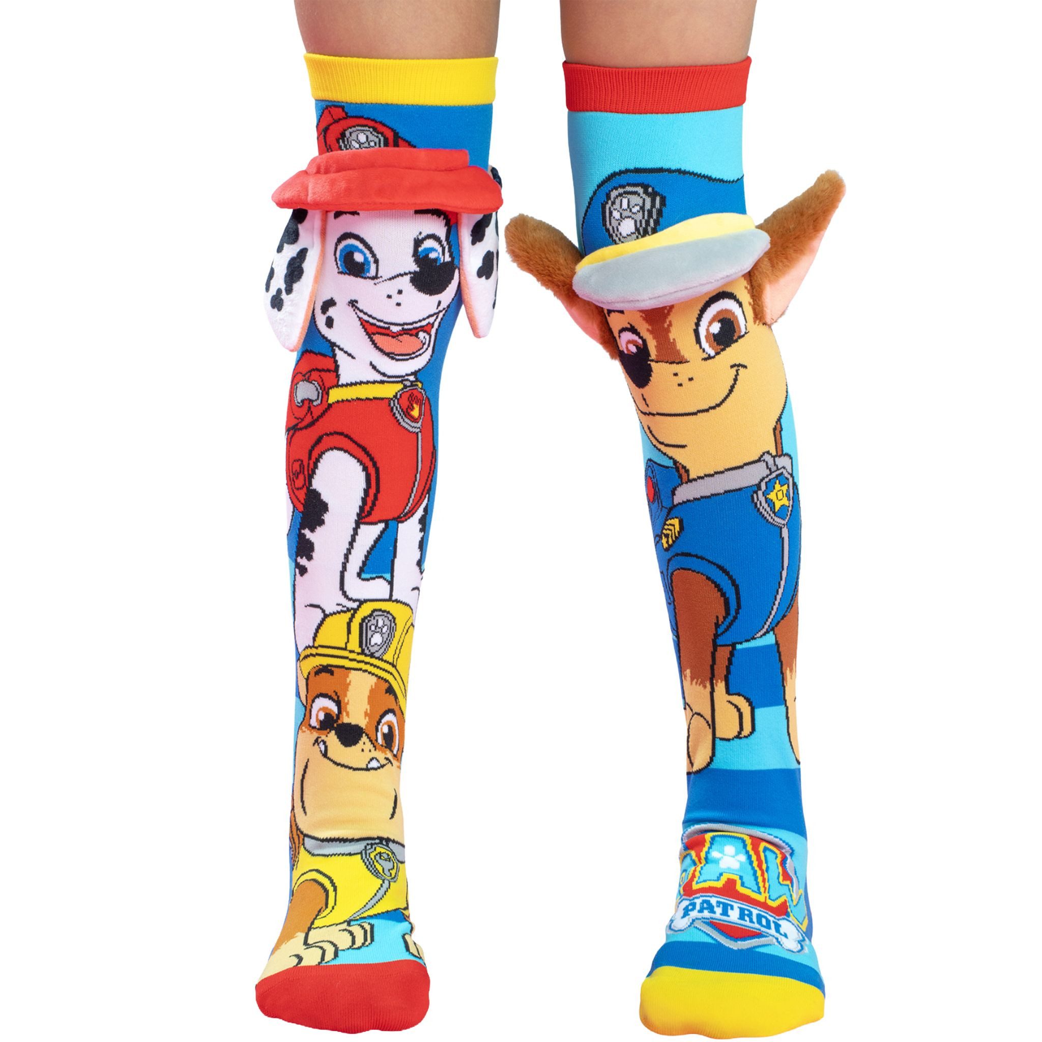 Heinrich Bauer Socken Paw Patrol Socken Chase & Marshall 3D-Ohren
