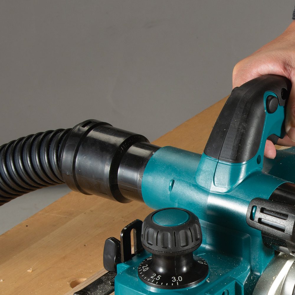 Makita Akku-Falzhobel DKP181Z, Hobelbreite: 82 in mm, ohne Akku und Ladegerät – Bild 4 von 5