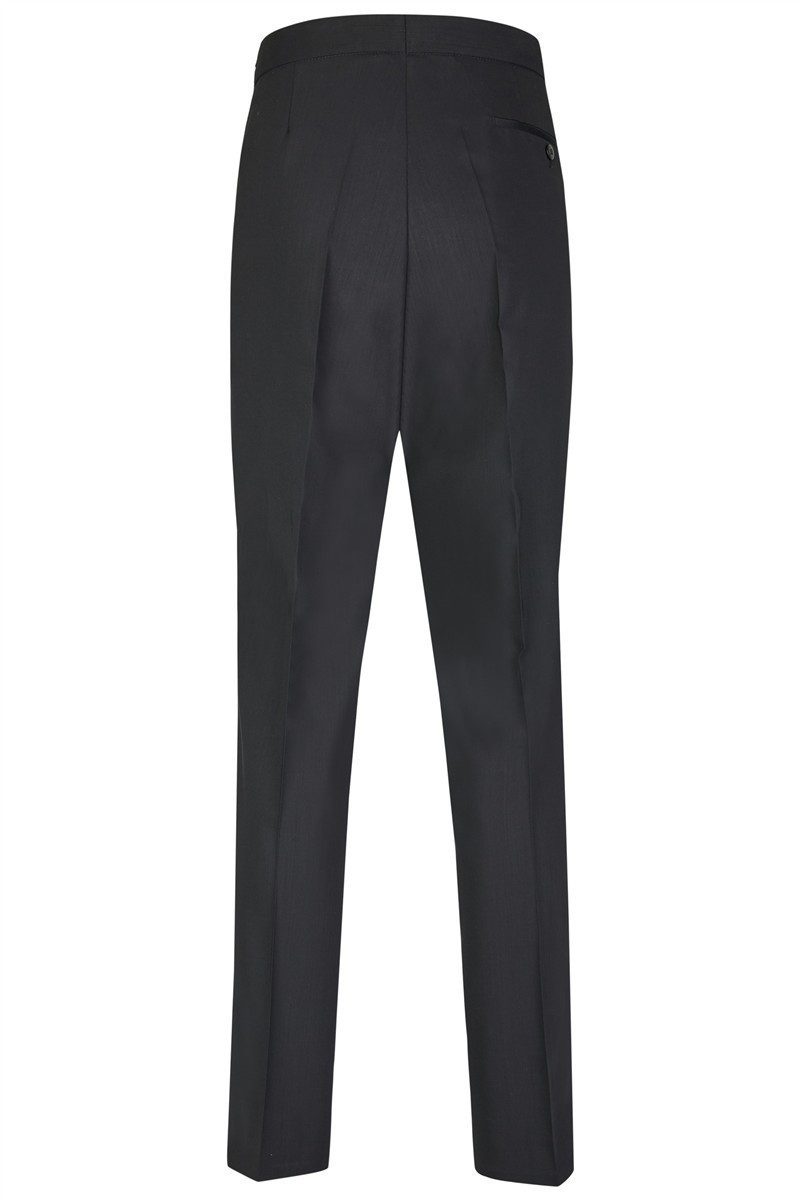 Wilvorst Frack-Anzug Wilvorst CLASSICs Herren Frack-Hose Classic Fit Schwarz