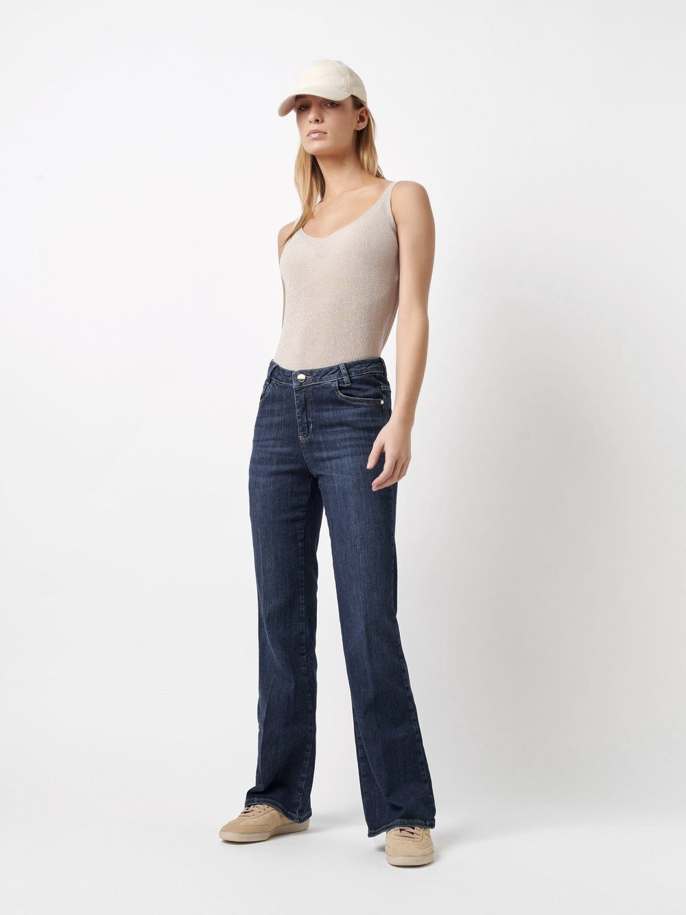 ROSNER Bootcut-Jeans Antonia_341 mit ausgestellter Fußweite günstig online kaufen