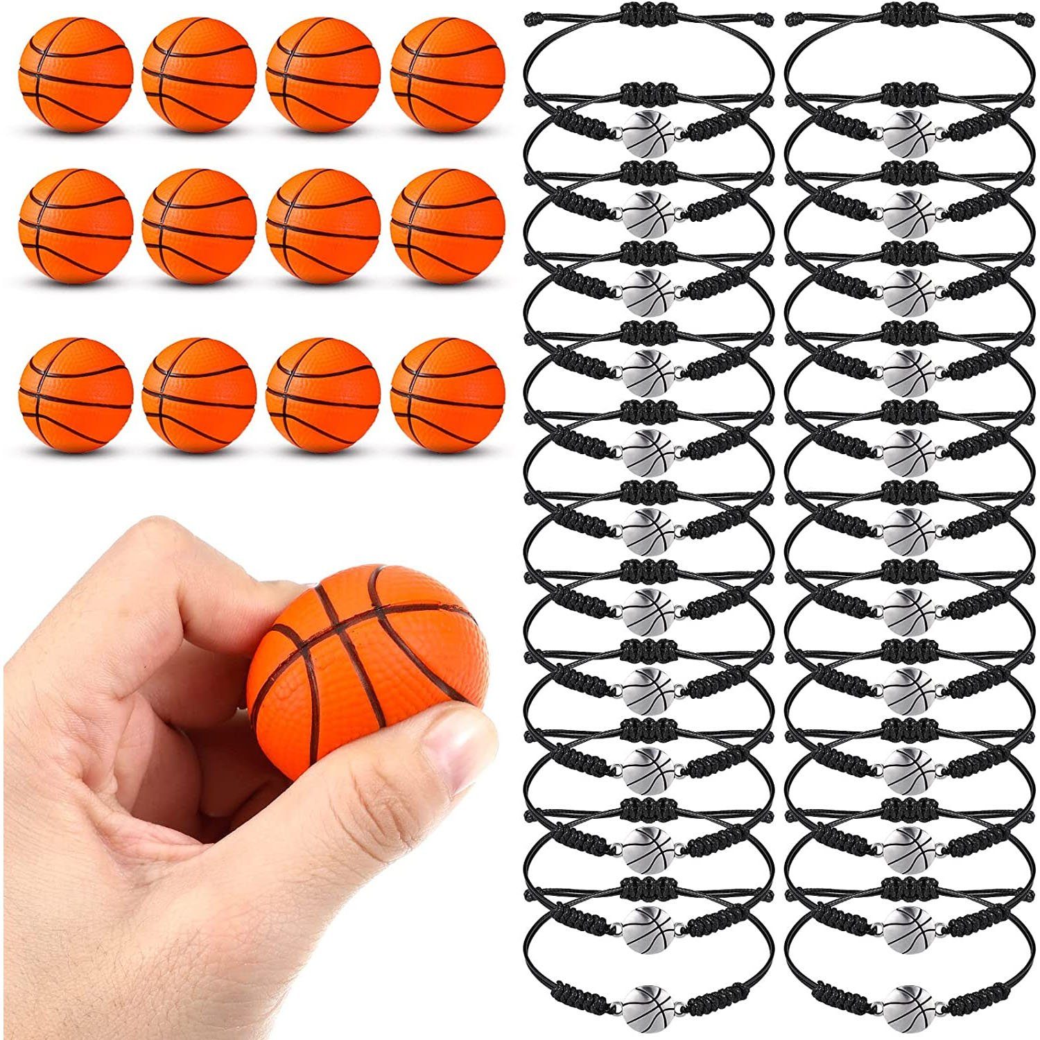 zggzerg Basketballkorb »36 Stück Basketball-Party-Gastgeschenke enthalten  24«