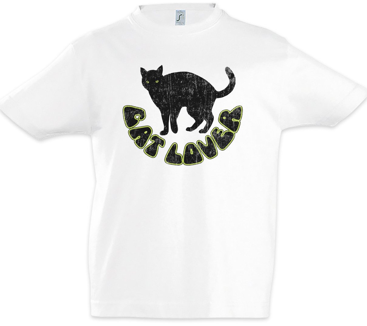 Print-Shirt Cat Lover Kinder T-Shirt Katzen Liebhaber Katze Kitty Kitten