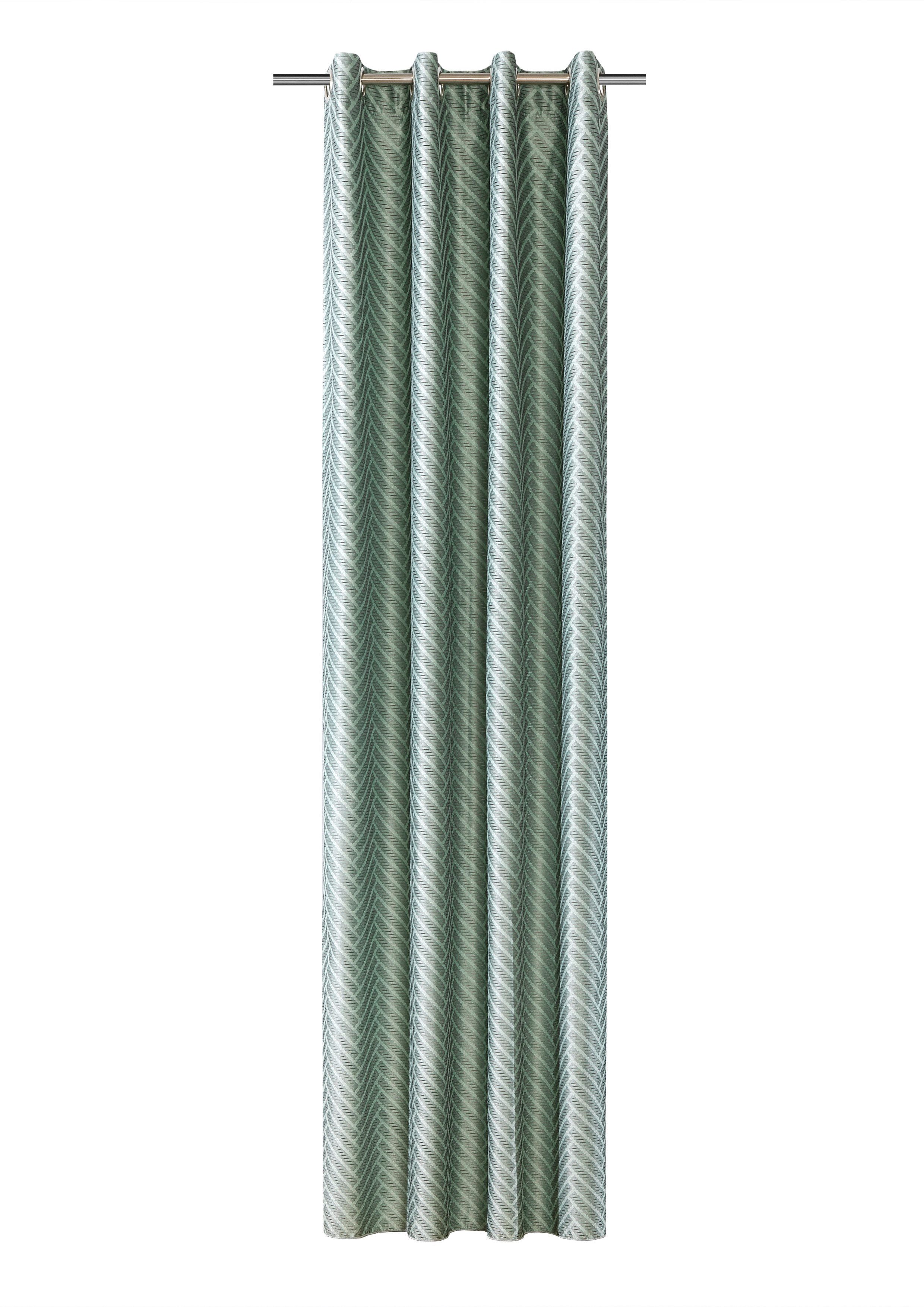 Verdi Gardine Ösenschal Leonie 140 x 245 cm (1 St), Ösen, halbtransparent, günstig online kaufen