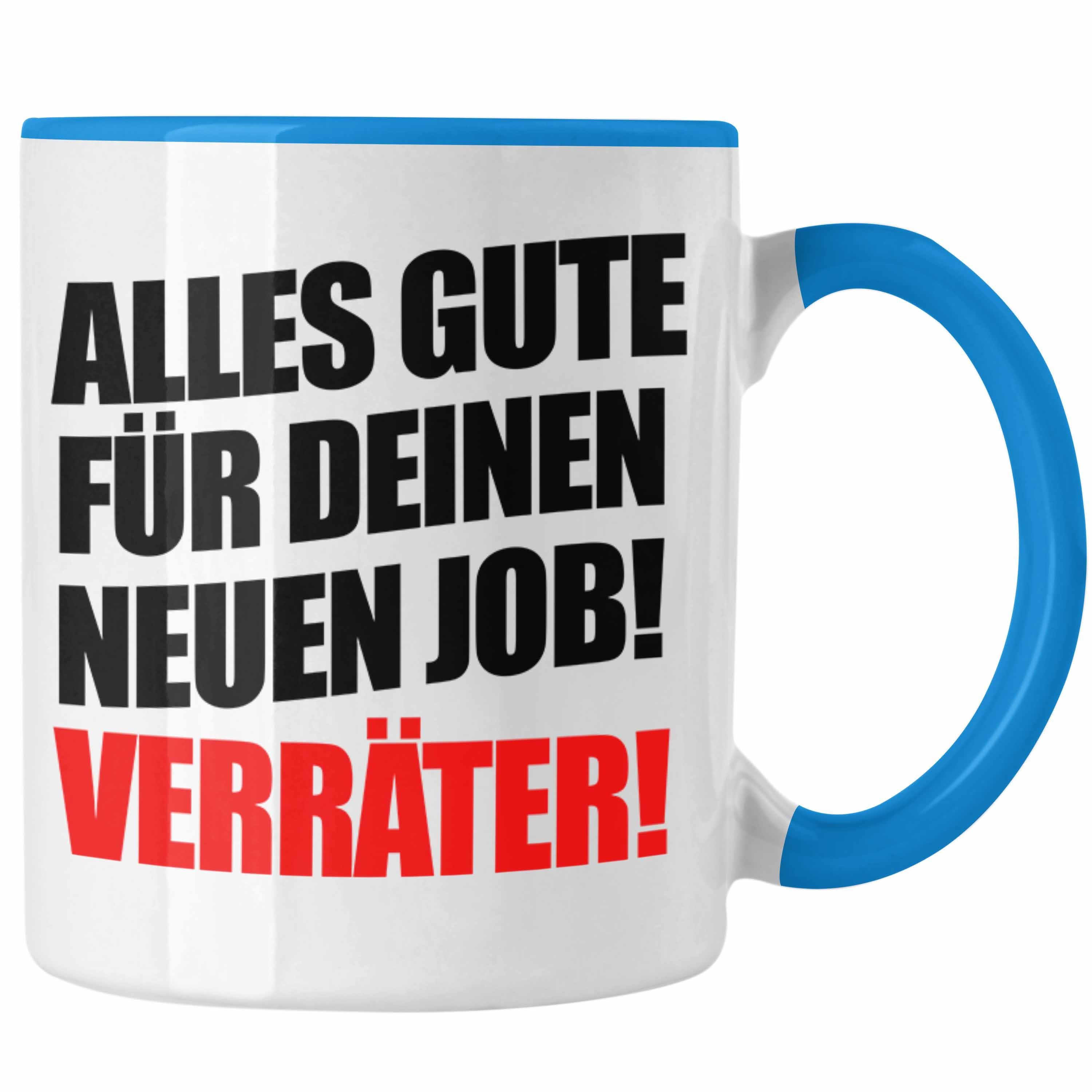 Jobwechsel Tasse Als Abschiedsgeschenk – Bedruckt „Aus Kollegen Werden Freunde“, Spülmaschinenfest