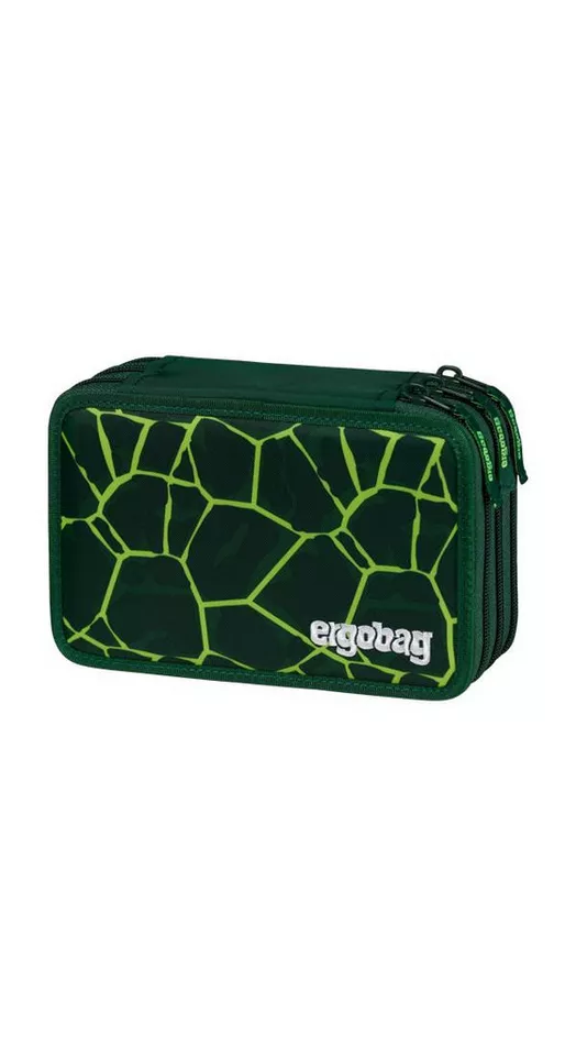 Ergobag Federmäppchen Maxi Mäppchen, (41-tlg), mit Stiften befüllt