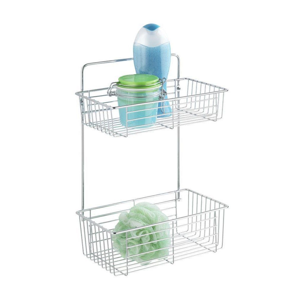 WENKO Duschkorb Wenko Duschkorb Catania Exclusiv Stahl, chrom, 2 günstig online kaufen