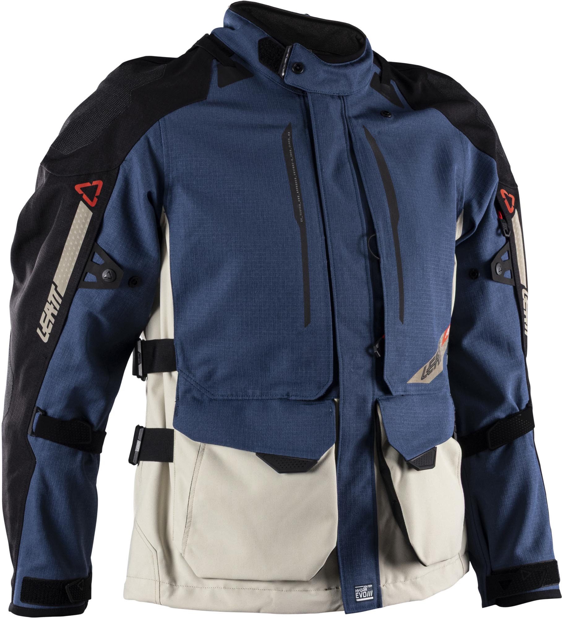 Leatt Motorradjacke ADV DriTour 5.5 wasserdichte Motorrad Textiljacke Rückenprotektor enthalten,Brustprotektor vorbereitet,Verbindungsr
