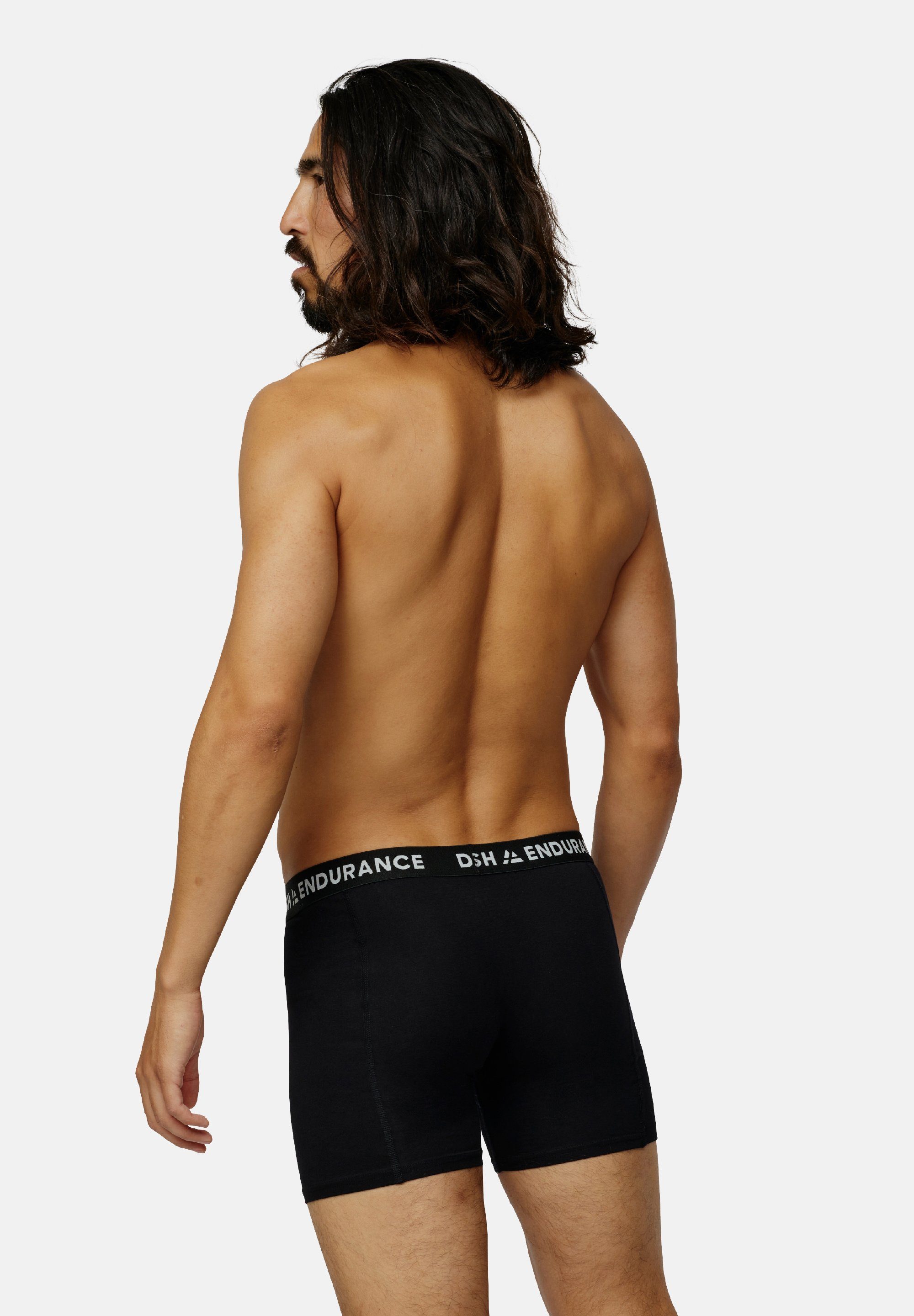 DANISH ENDURANCE Boxershorts Classic Trunks (6-St) aus weicher Baumwolle, enge Unterhose für Männer, ohne Zettel