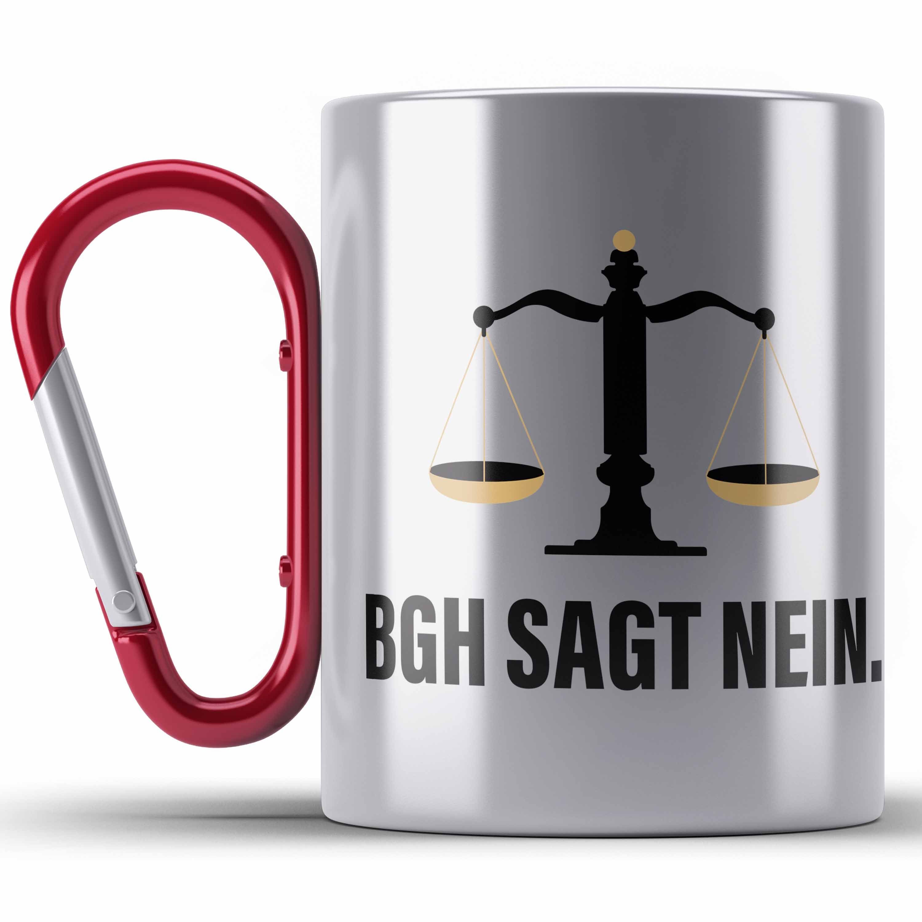 Trendation Thermotasse Jura Geschenk Edelstahl Tasse mit Spruch für