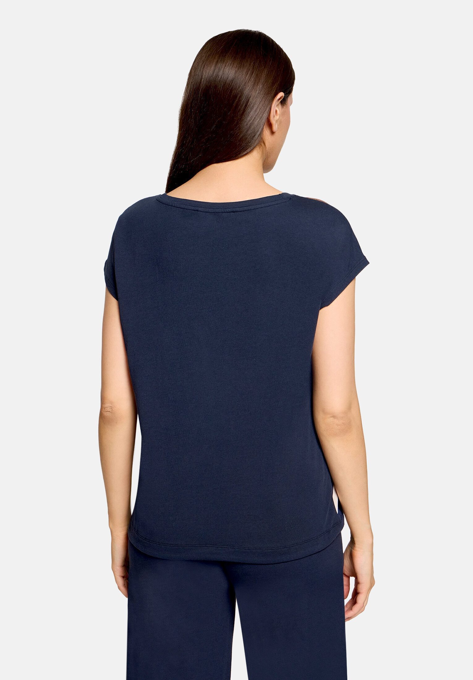 Betty&Co Kurzarmshirt Damen mit Print (1-tlg)