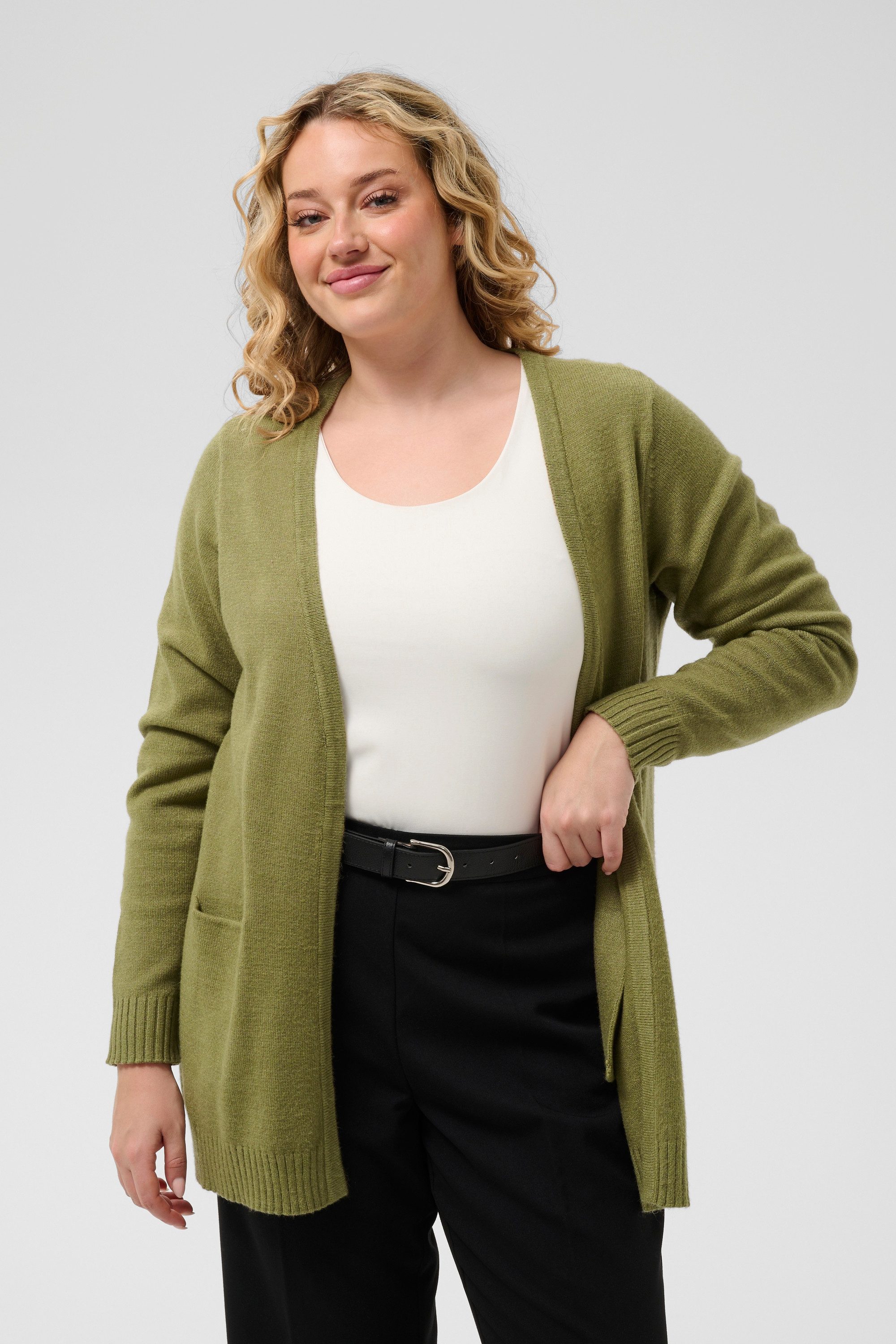 KAFFE Curve Cardigan Strickjacke KCalianna Große Größen