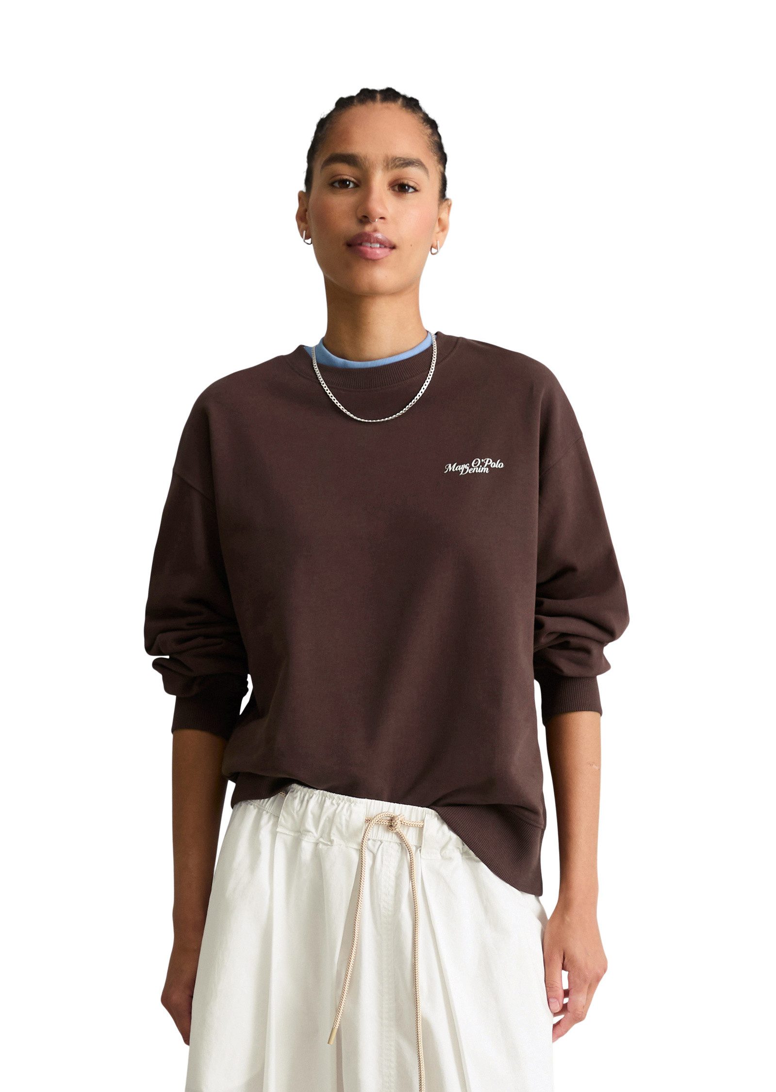 Marc O'Polo DENIM Sweatshirt aus softem French Terry