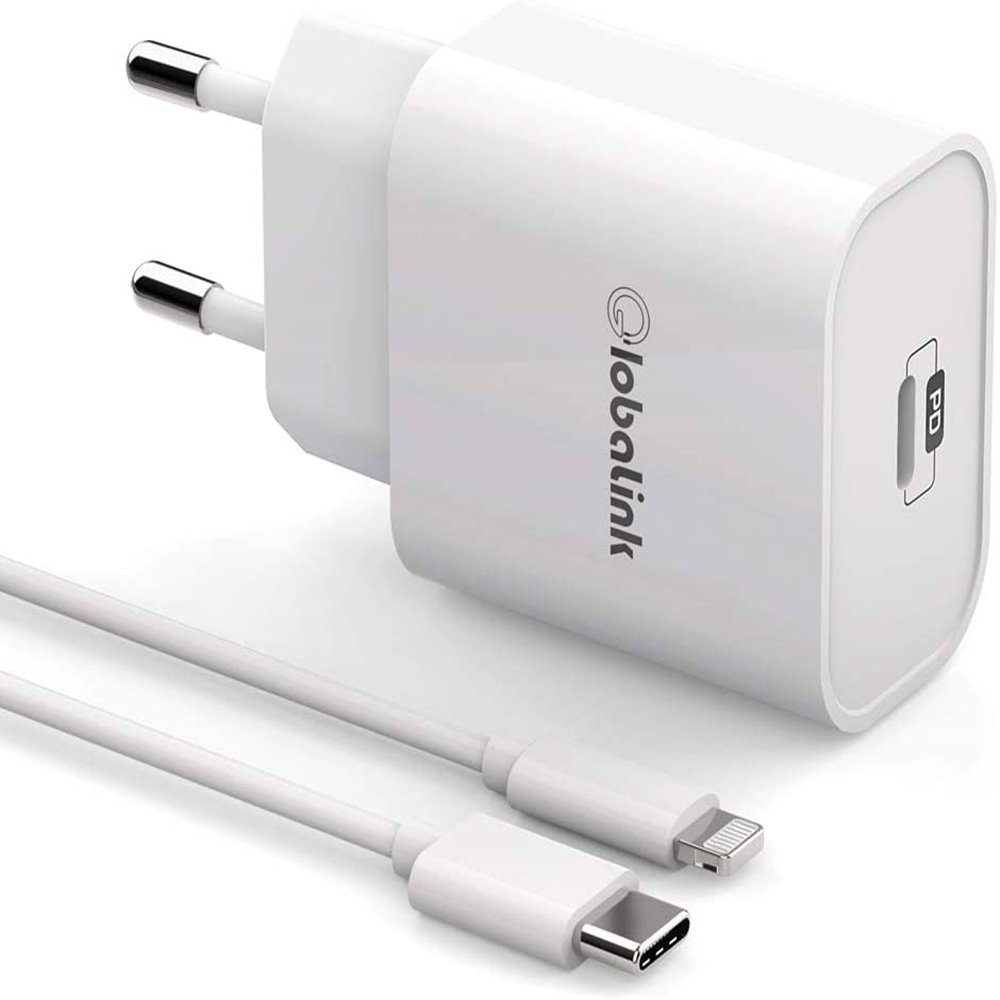 30W iPhone Schnell- Ladegerät mit Lightningkabel USB-Ladegerät