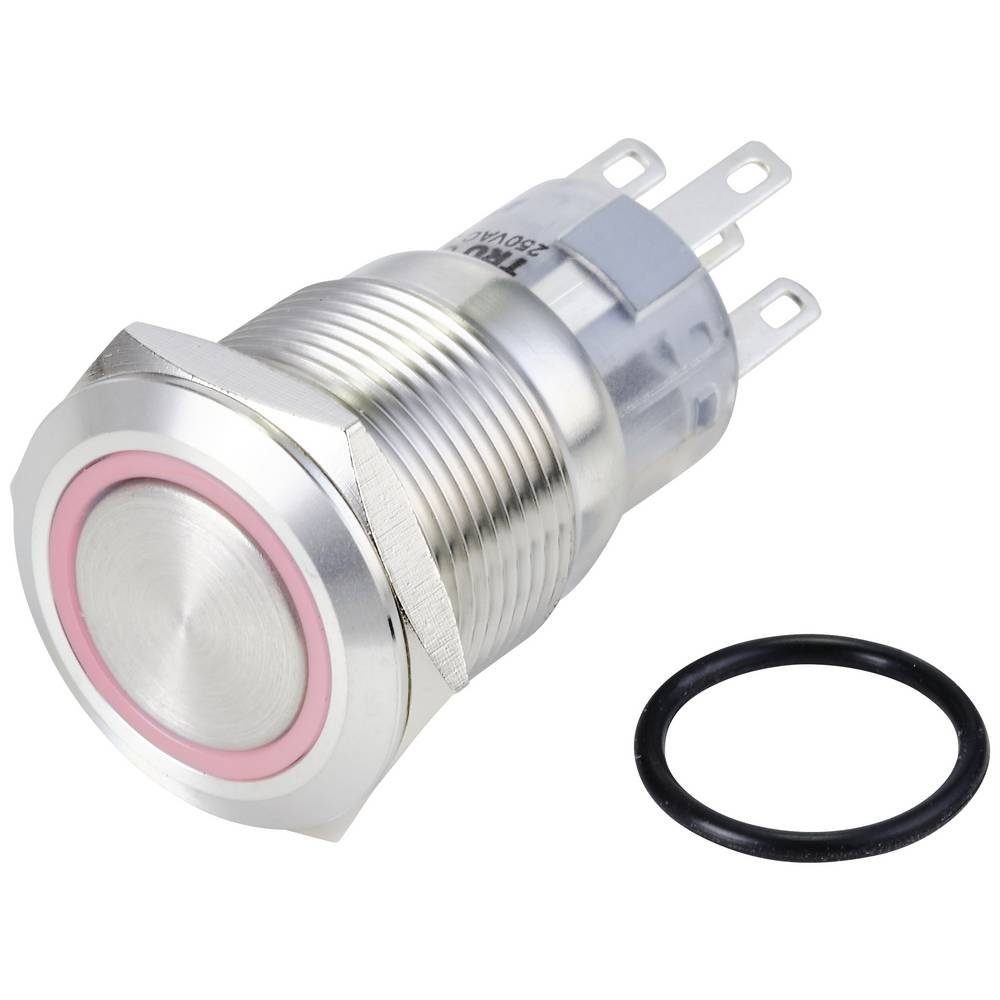 LED Schalter 24 TRU Drucktaster LAS1-AGQ-11ZE V Serie COMPONENTS