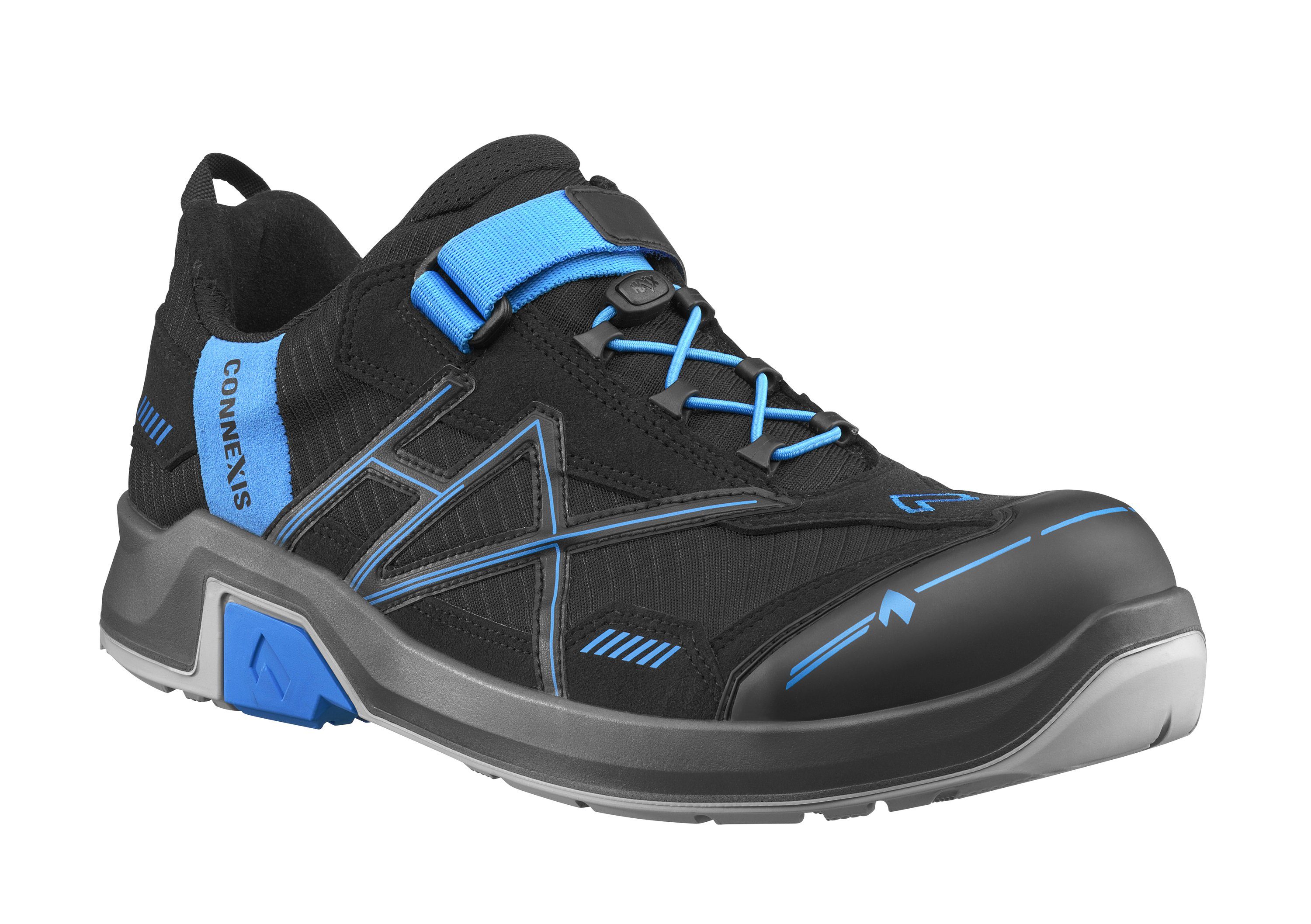 haix CONNEXIS Safety T S1 low black-blue Arbeitsschuh