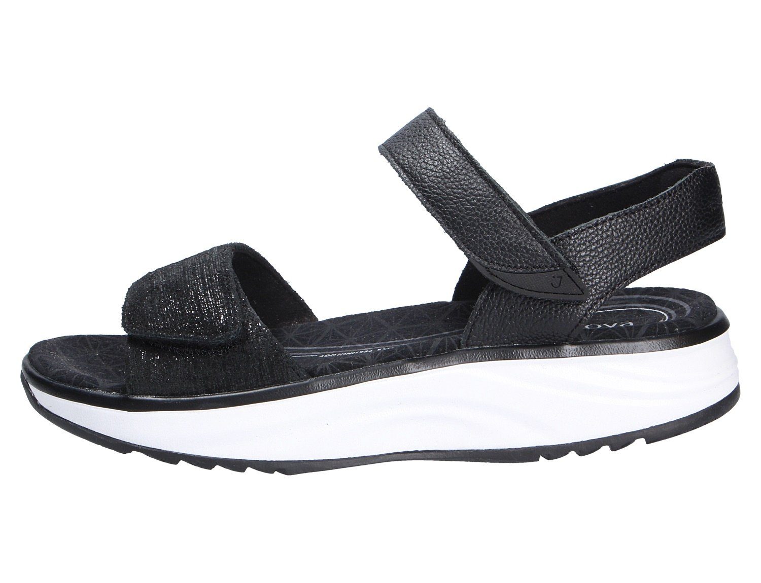Joya FLORES BLACK Sandale Weicher Gehcomfort günstig online kaufen