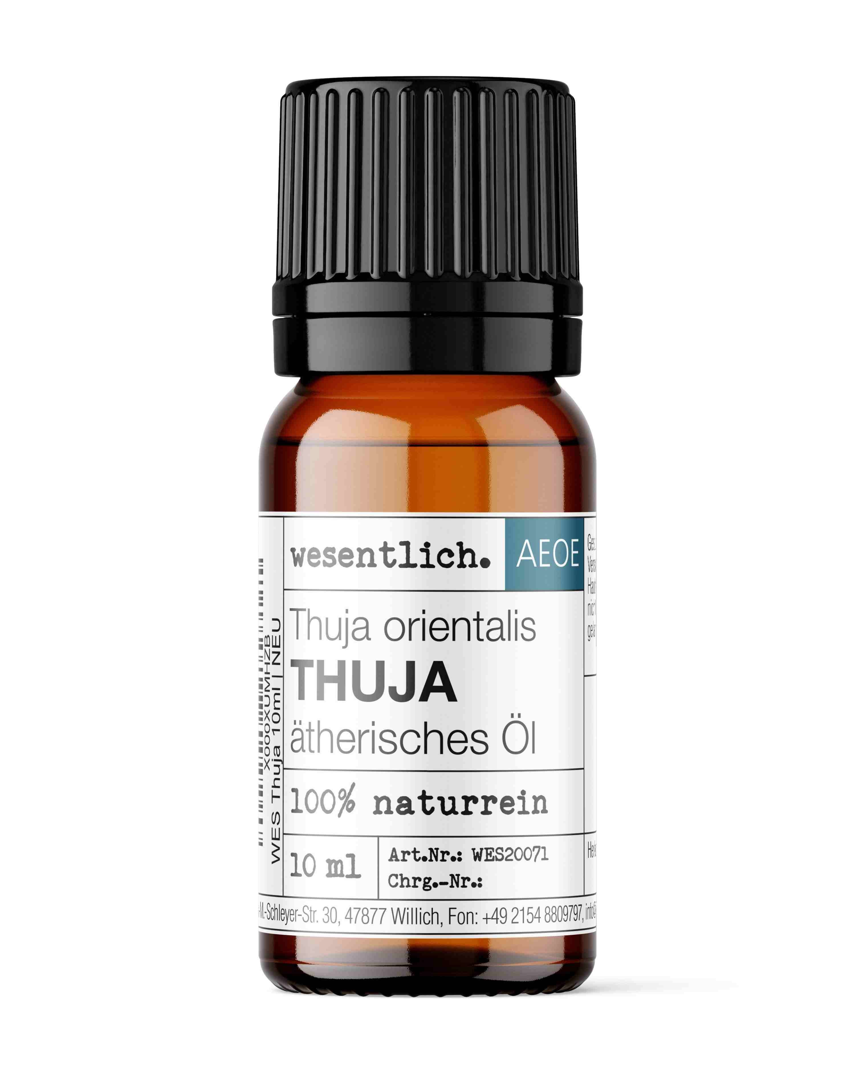 wesentlich. Duftöl Thuja 10ml - ätherisches Öl