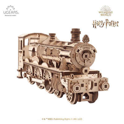 UGEARS 3D-Puzzle »Harry Potter Hogwarts Express 3D Puzzle«, 504 Puzzleteile, Holzbausatz zum Selberbauen