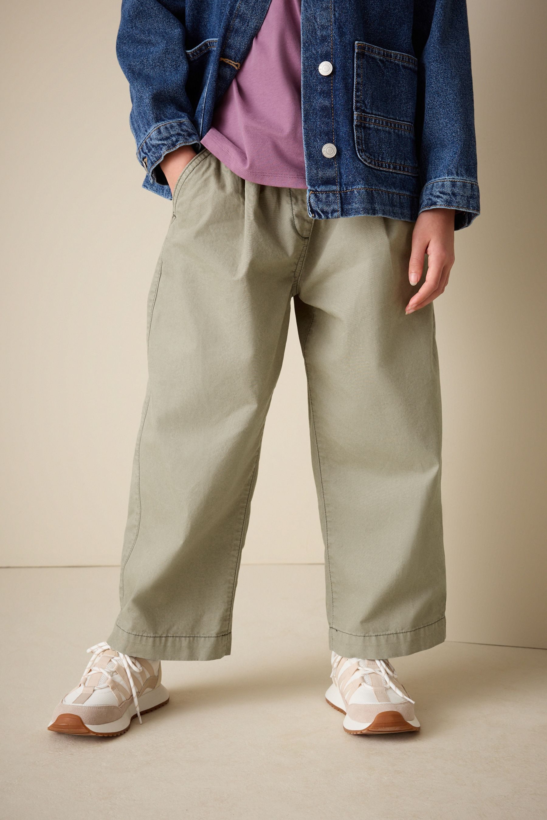 Next Schlupfbluse Schlupfhose mit Barrel-Bein (1-tlg)