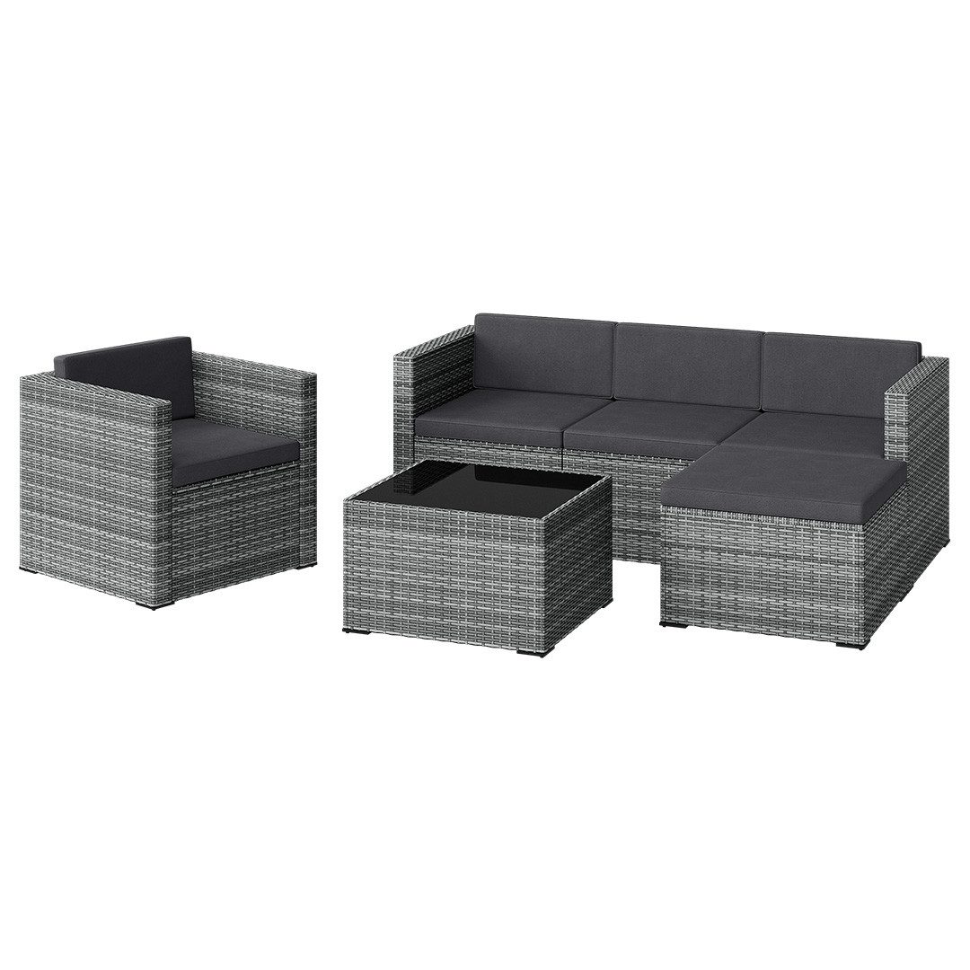 STEELSØN Sitzgruppe Zethora, (4er-Sitzgruppe, (3er Sofa, günstig online kaufen