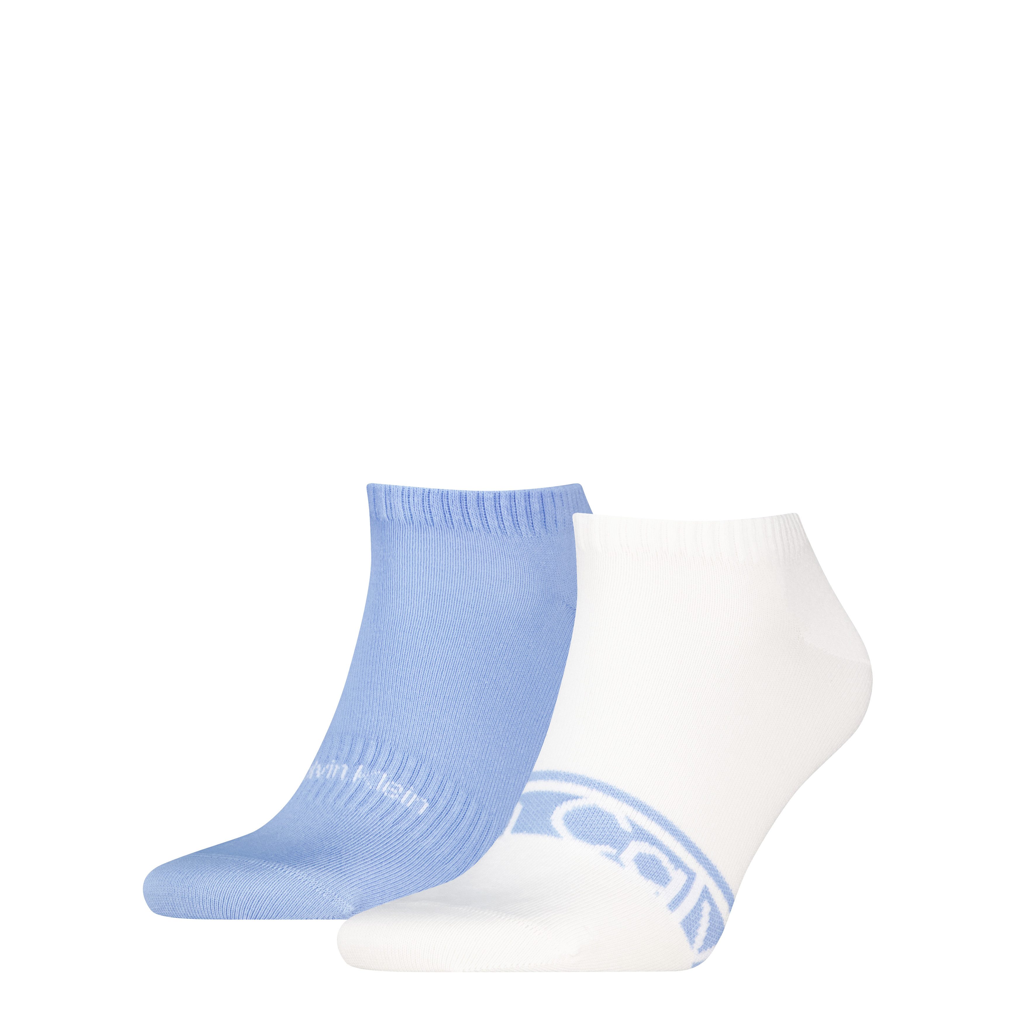 Sneakersocken CK MEN SNEAKER 2P LOGO STRIPE