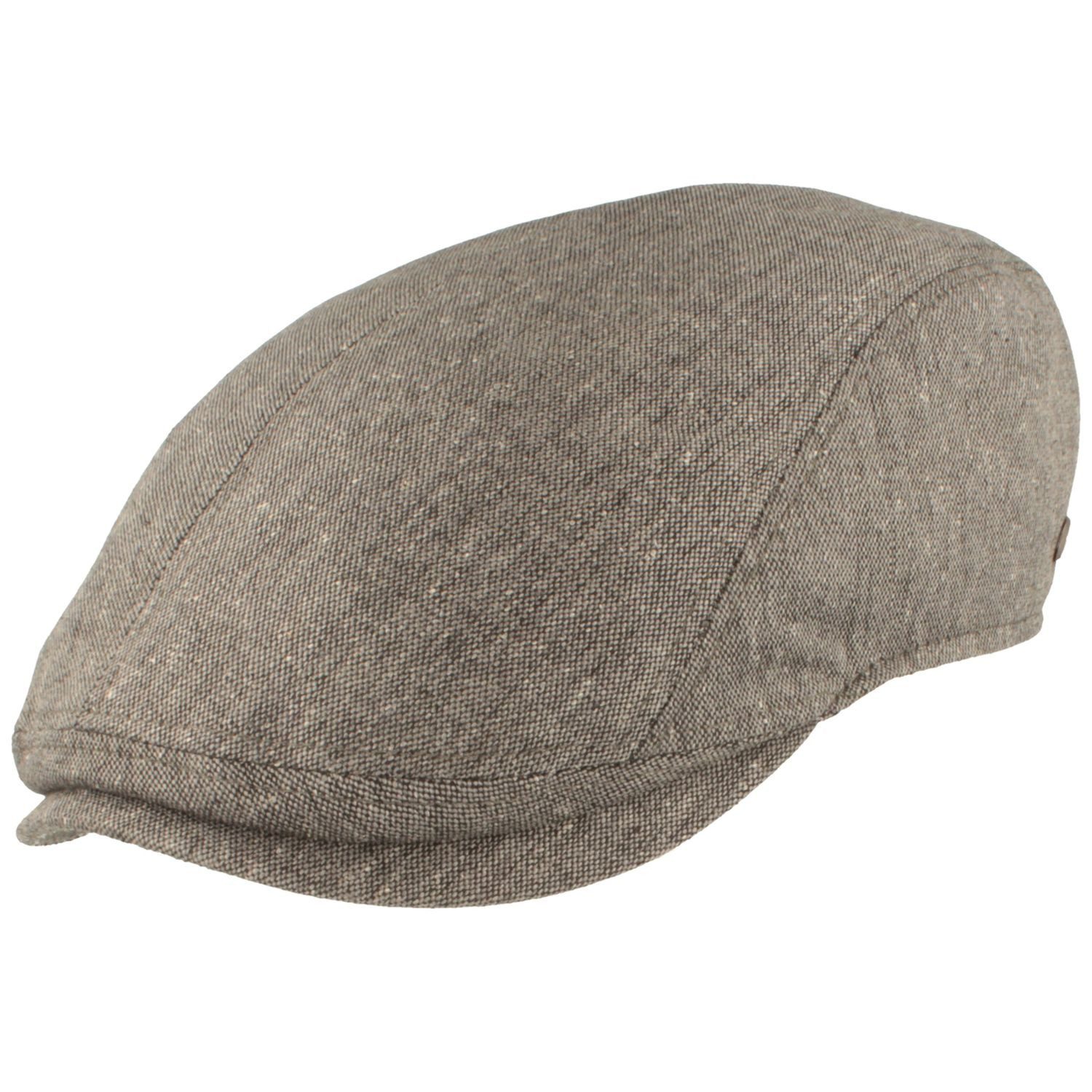 Göttmann Schiebermütze Sommer Flat-Cap aus Seide mit UV-Schutz 40+