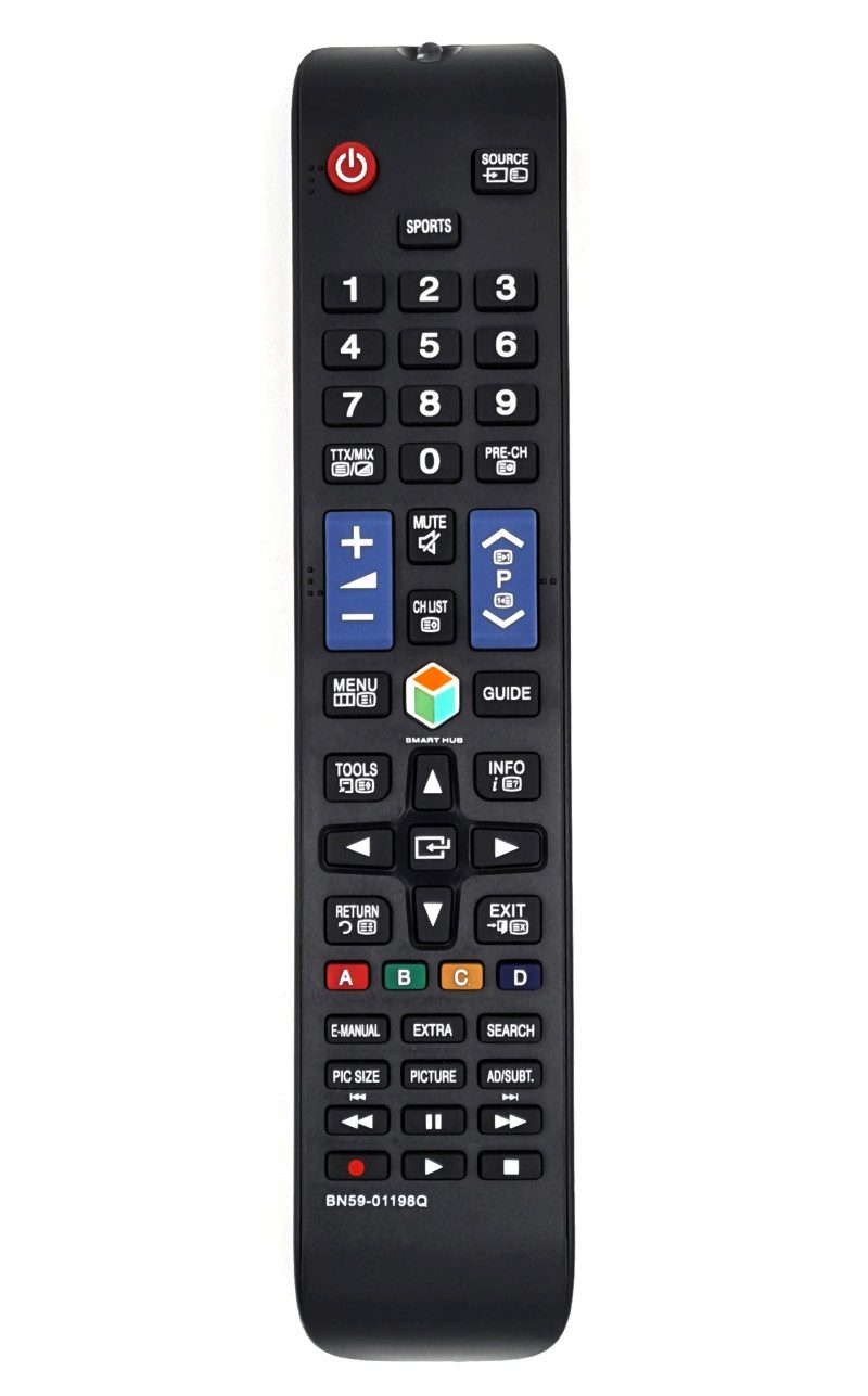 Alltro Ersatz Fernbedienung für Samsung BN59-01198Q / BN5901198Q TV Fernbedienung