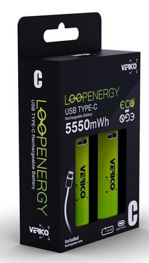 Verico VERICO Li-Ion-Akku Loop Energy C Baby Akku 3.700 Akku