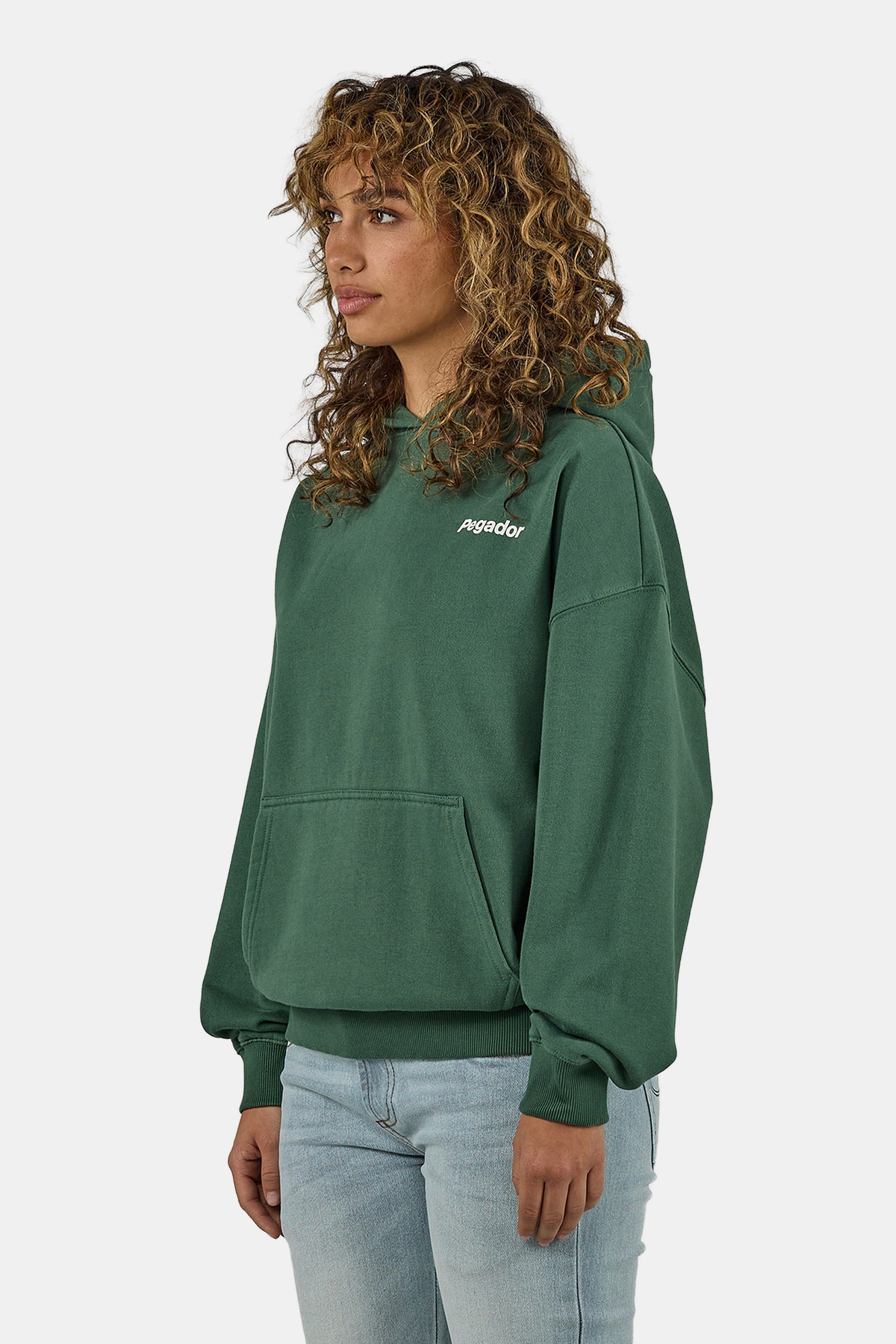 PEGADOR Kapuzensweatshirt Miravet Oversized Hoodie Baumwollmischung, oversize