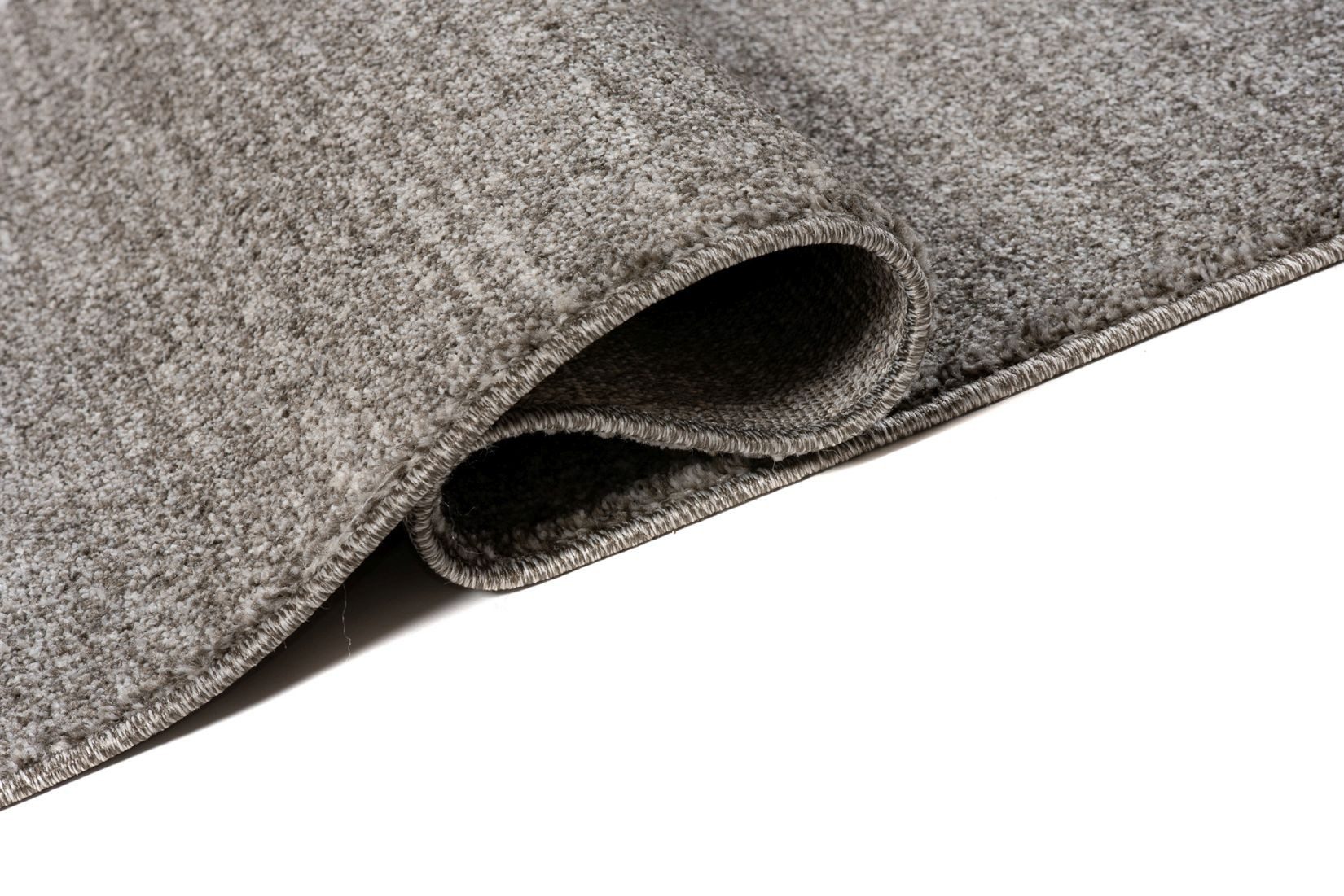 Mazovia Läufer Modern Einfarbig Anthrazit Grau Flur, Schlafzimmer, Diele, Fußbodenheizung – Bild 4 von 5