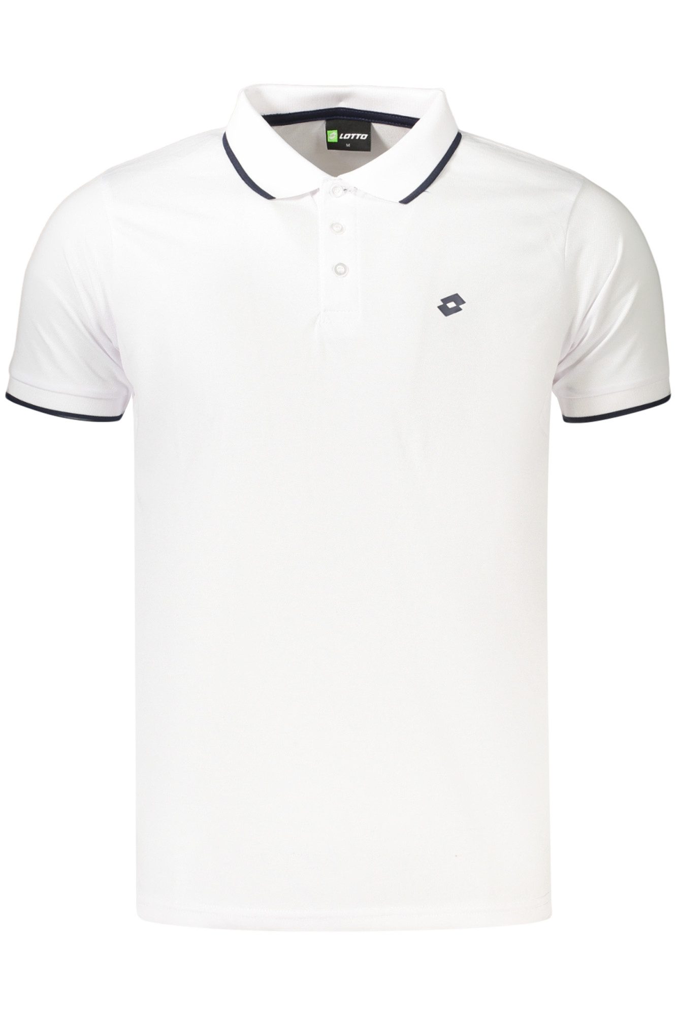 Lotto Poloshirt Weißes Herren Kurzarm-Poloshirt mit