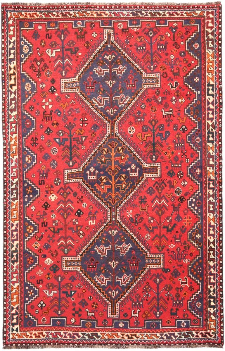 Perserteppich, Shiraz Höhe: Nain mm 10 163x256 rechteckig, Handgeknüpfter Orientteppich Orientteppich Trading, /