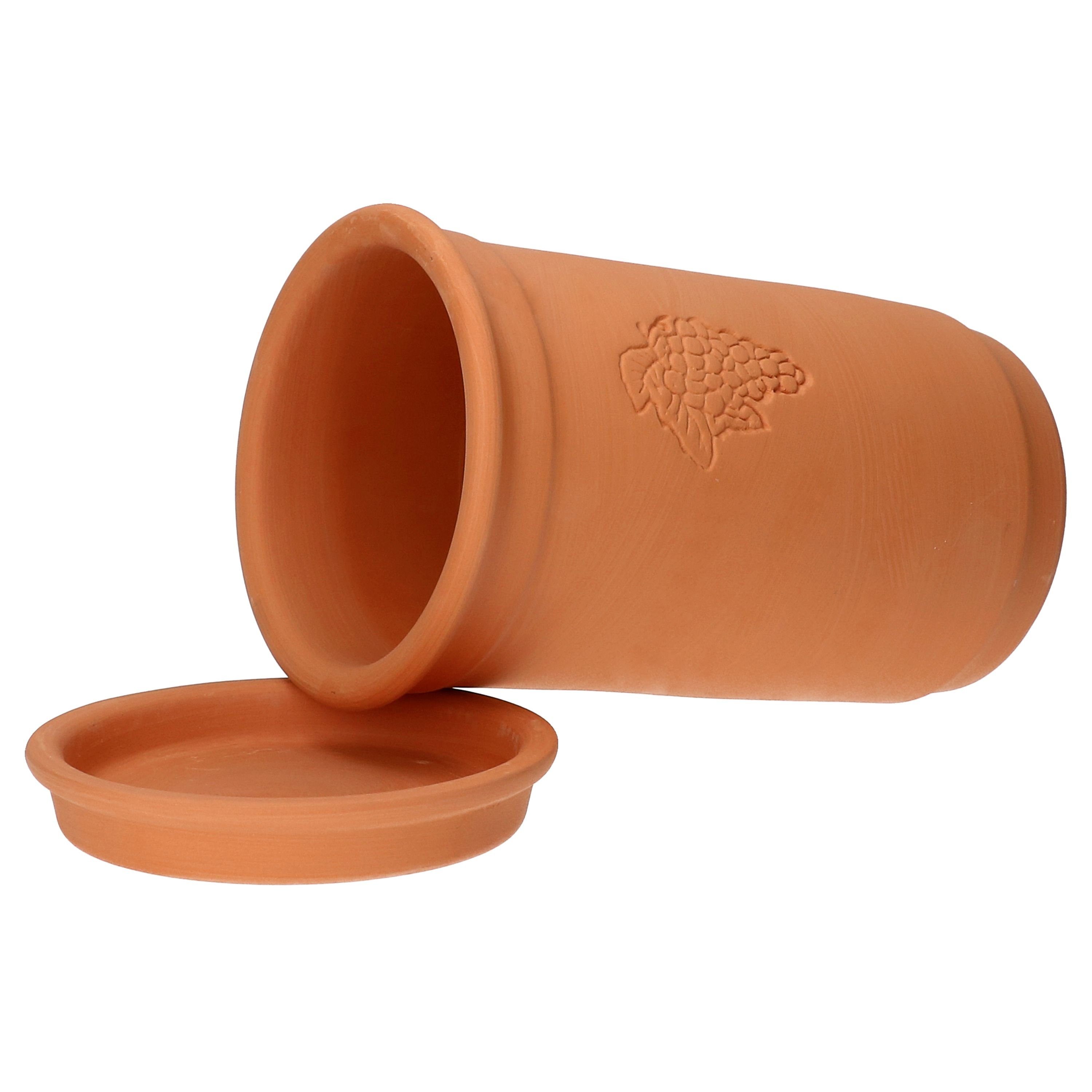 MamboCat Weinkühler Mambocat Terracotta Weinkühler + Untersetzer Ø 12.5 cm