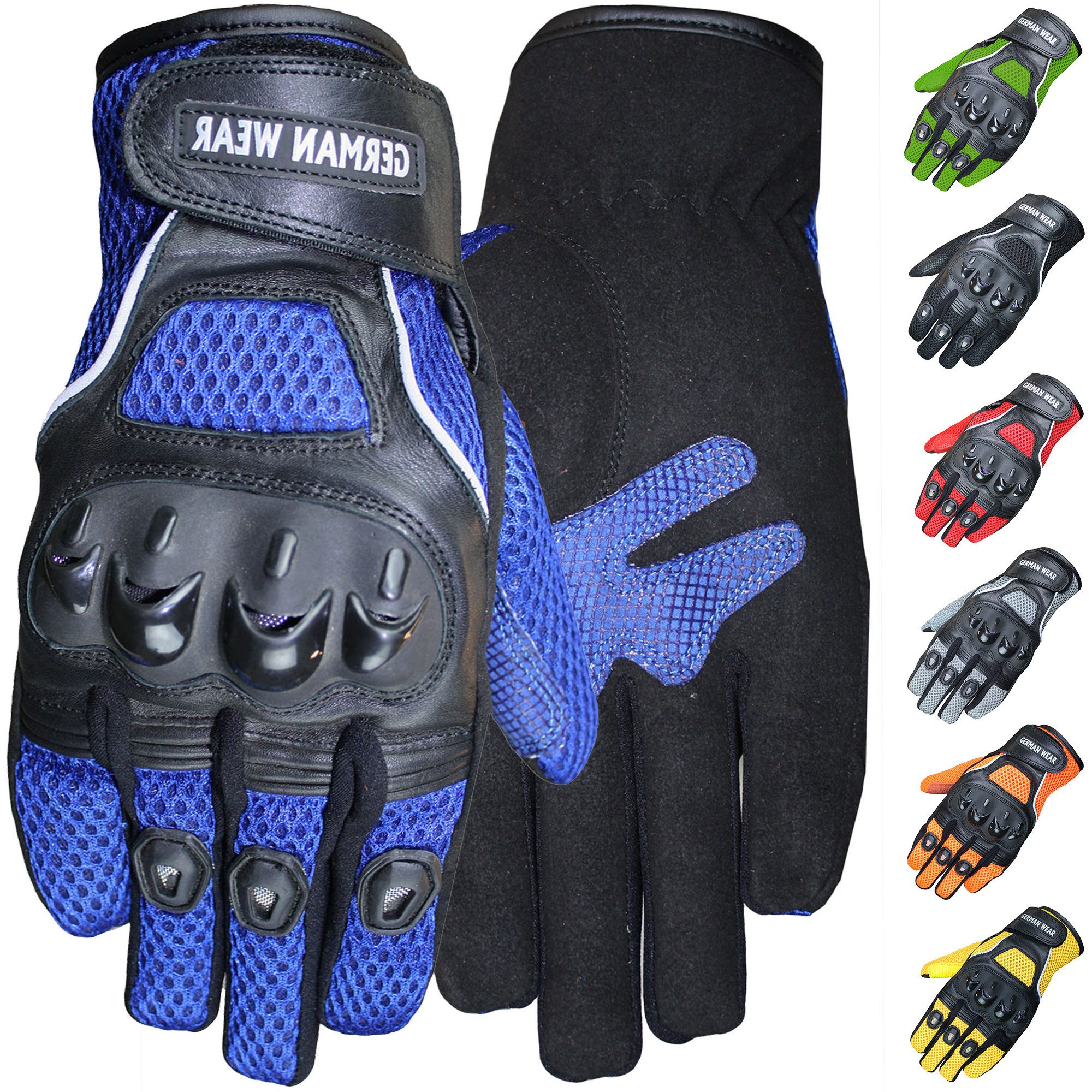 German Wear Motorradhandschuhe GW400G-M9 Motocross Biker günstig online kaufen