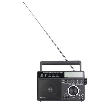 Retekess Funkgerät TR629 Tragbares Radio,FM AM SW LW,SD Karte,Wecker,für Ältere Menschen
