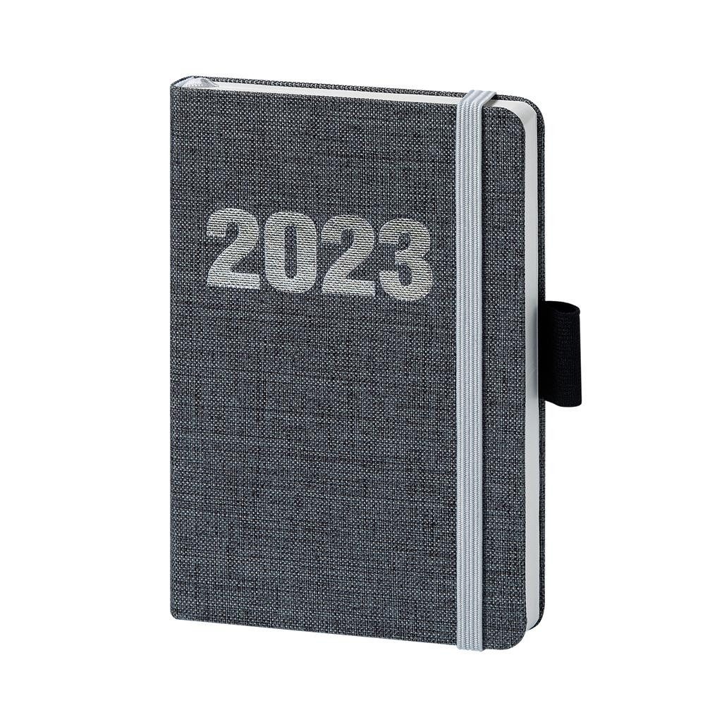 BSB Grußkarten A6 NOTEBOOK KALENDER Leinen 2023 - UVP: € 11,49
