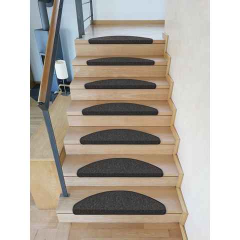 Stufenmatte Stufenmatten Ariston im Sonderformat 64/20cm Halbrund, Metzker®, Halbrund, Höhe: 5 mm, 15 Stück im Set