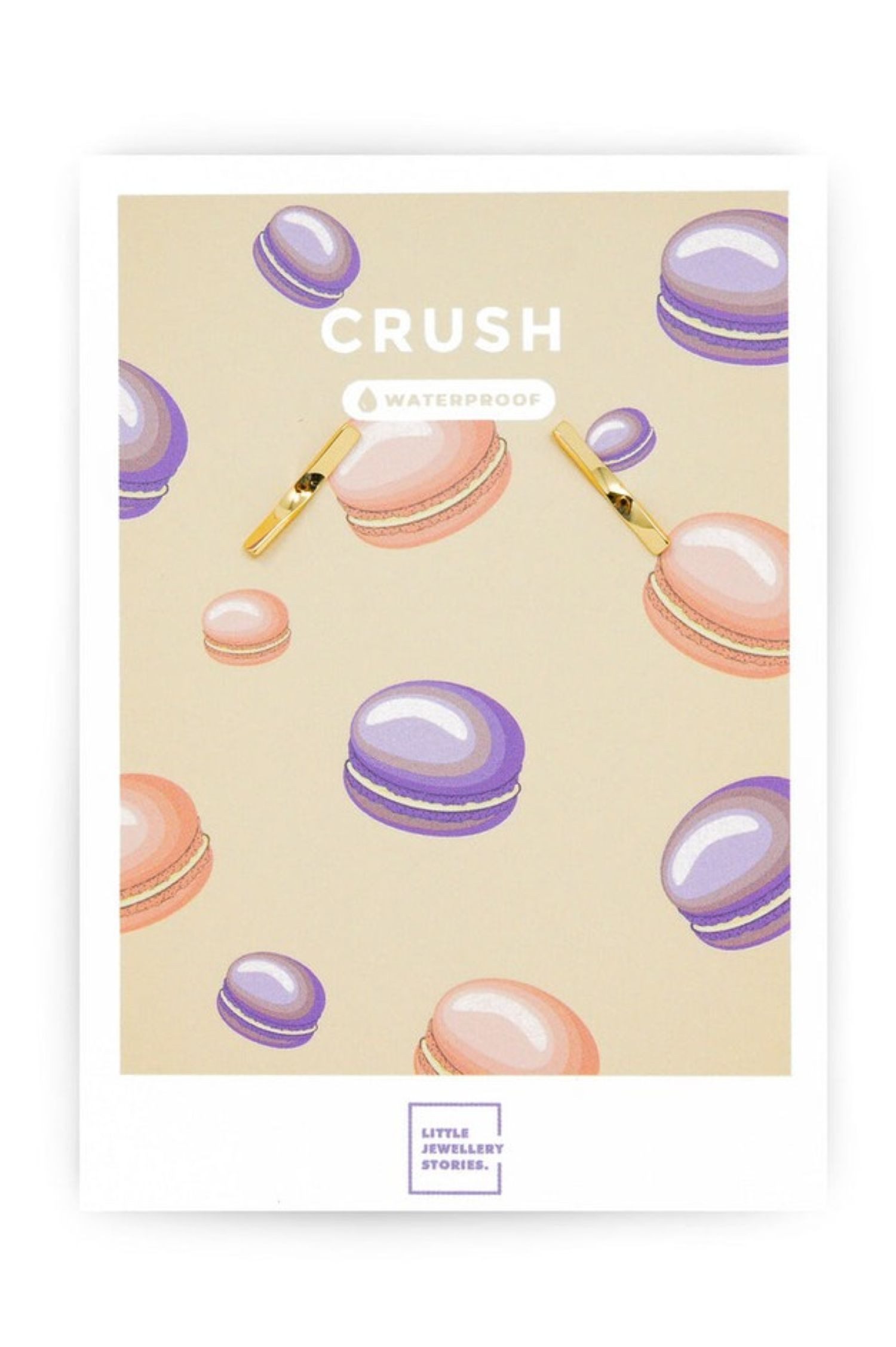 LITTLE JEWELLERY STORIES Paar Ohrstecker Earring CRUSH