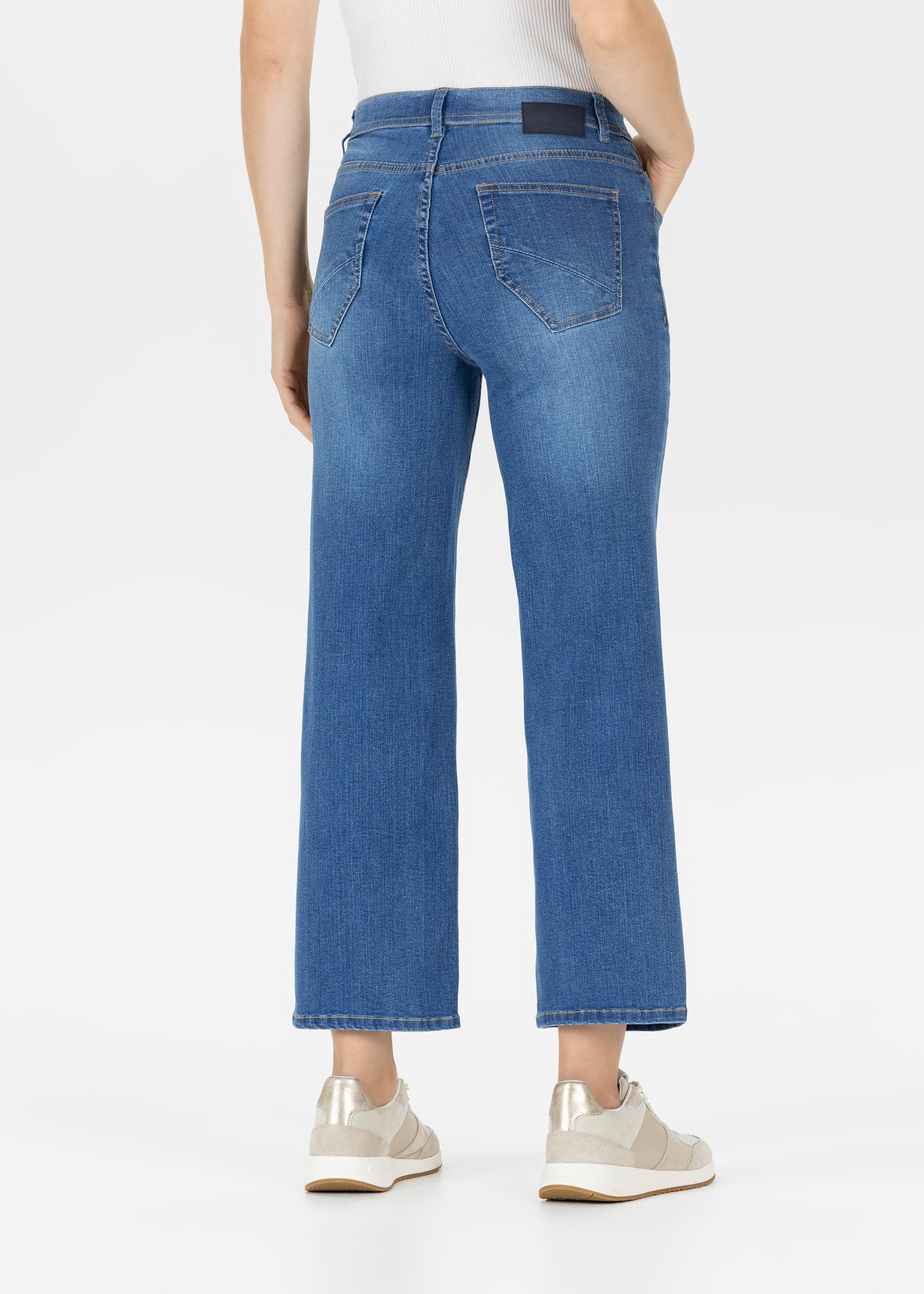 Stehmann 7/8-Jeans Melli-Culotte-W 7/8-Beine, mit Gummizug