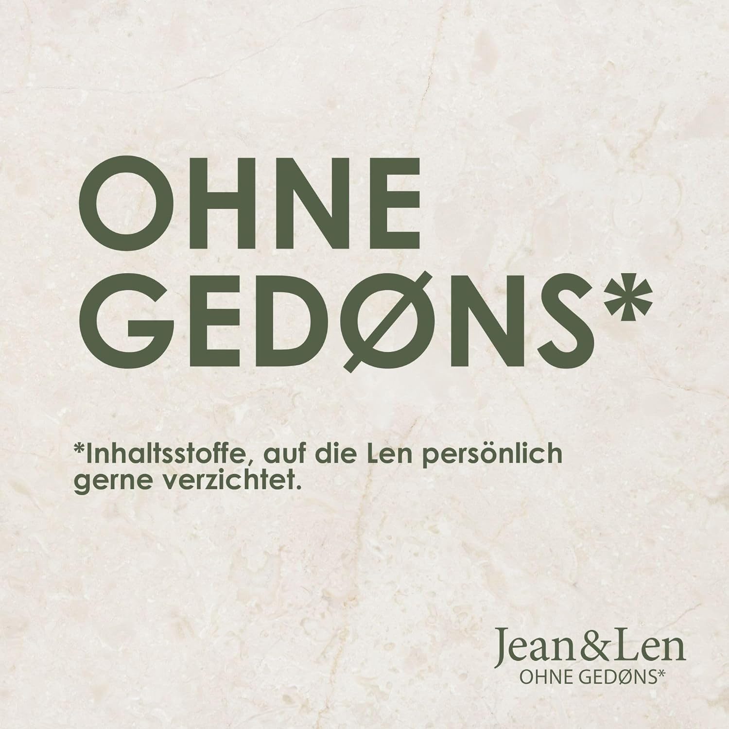 Jean & Len ohne Gedons* Pflege-Geschenkset Travel Set, Geschenk oder Mitbringsel, Produkte für Körper und Geist, Travel Set