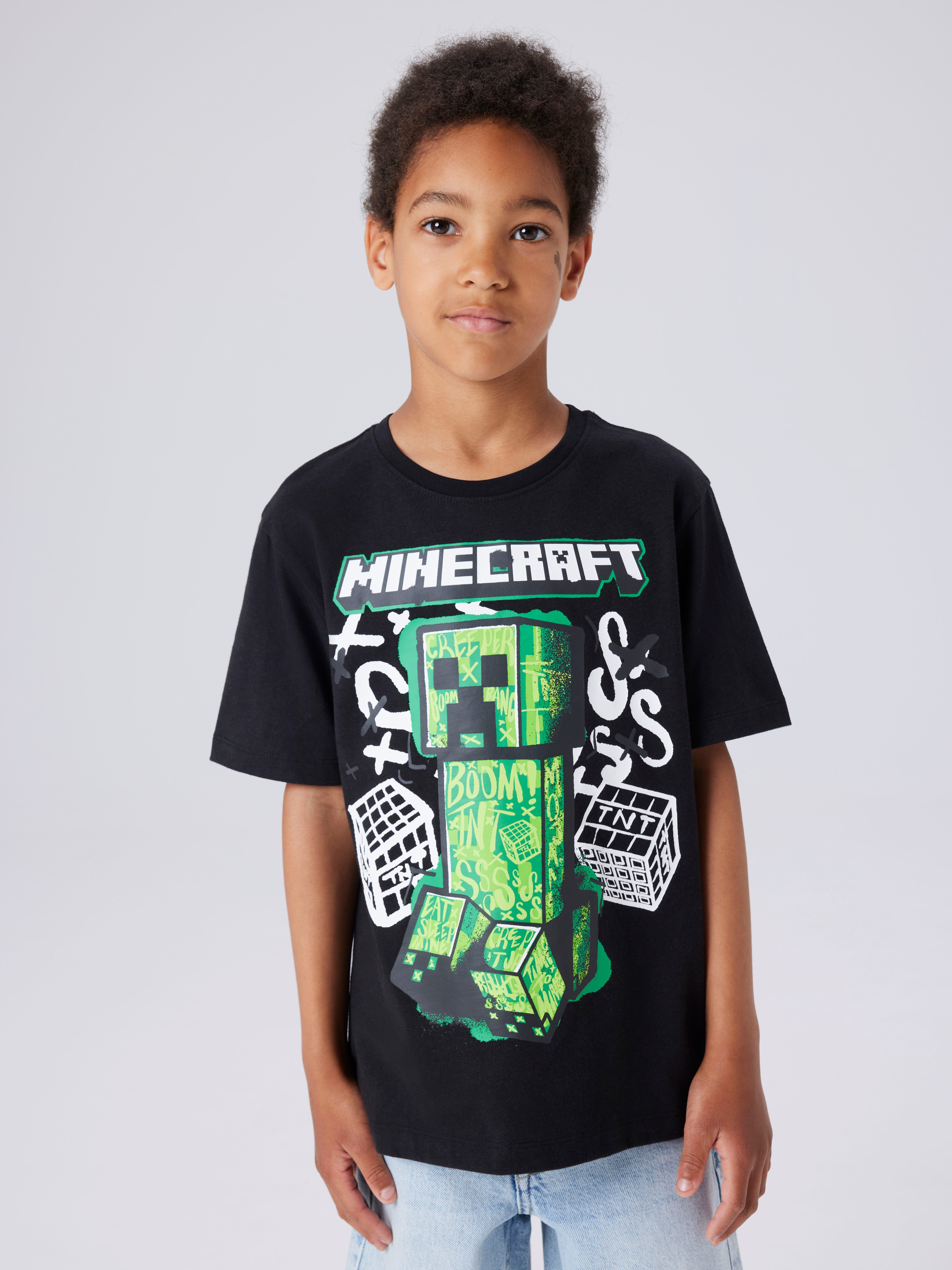 Name It T-Shirt NKMDI MINECRAFT SS NREG TOP BOX NOOS BFU