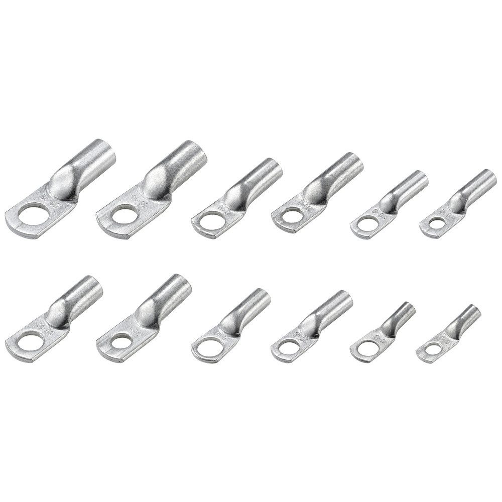 Thumbnail - TRU COMPONENTS Ringkabelschuh TRU COMPONENTS TC-11894512 Rohrkabelschuh-Sortiment 6 - 50 mm² mit Cri, TC-11894512