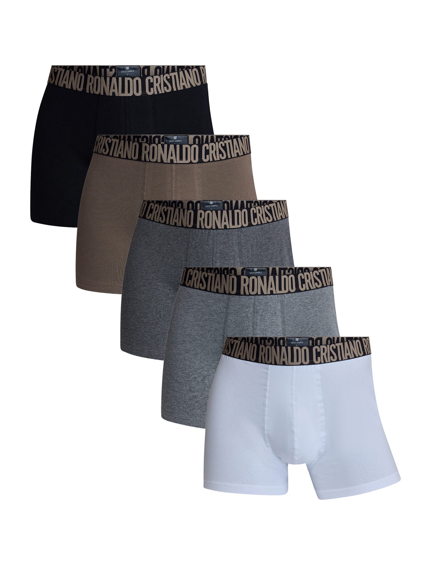 CR7 Boxer Basic Trunk Organic (5-St) Retroshorts für sportliche Männer - en günstig online kaufen