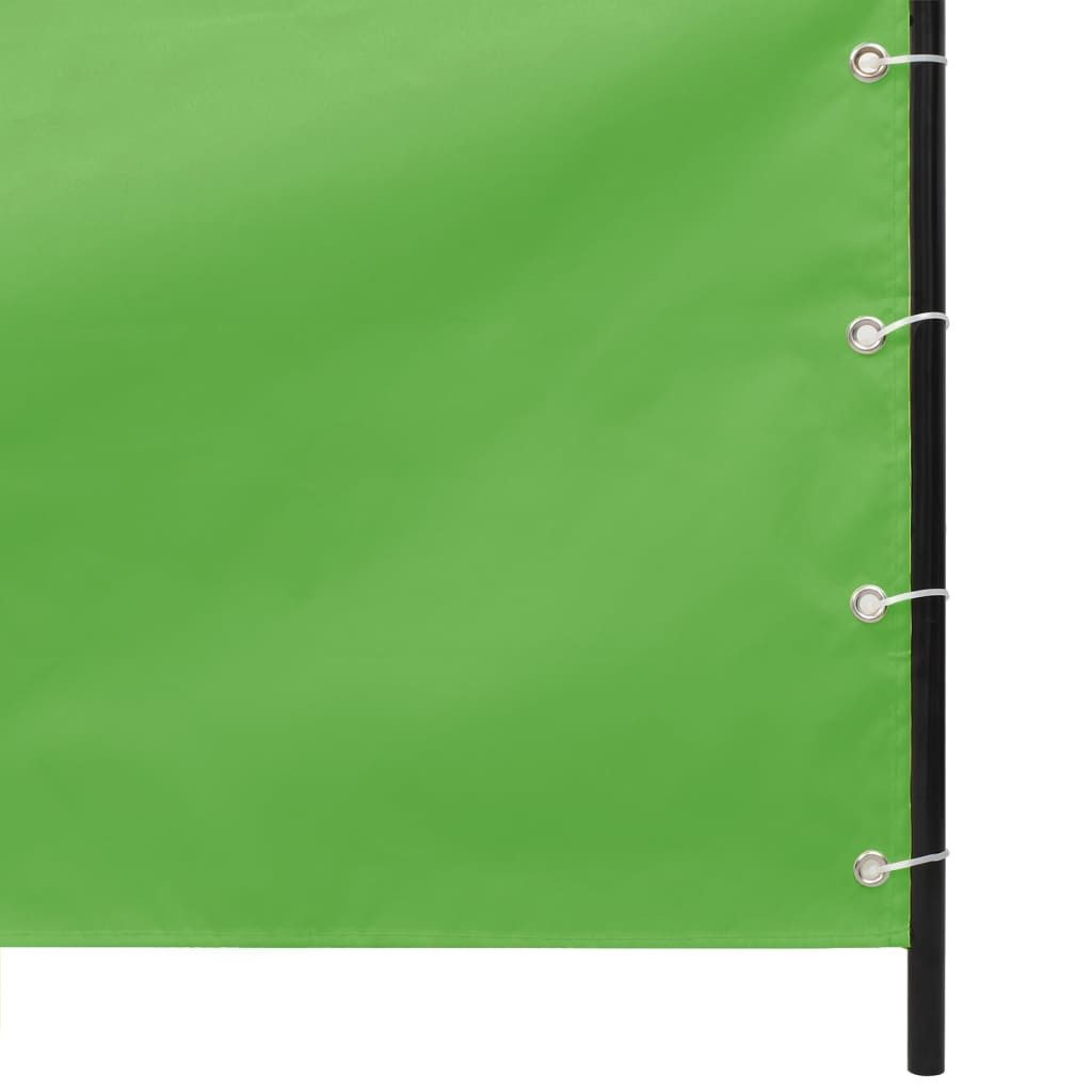 vidaXL Balkonsichtschutz Balkon-Sichtschutz Hellgrün 160x240 cm Oxford-Gewebe (1-St)