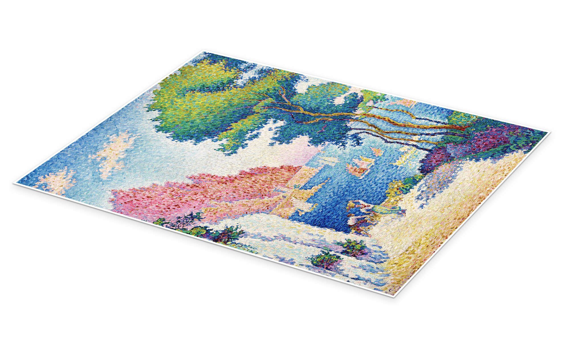 Posterlounge Wandbild Capo di Noli bei Genua, Paul Signac, erhältlich als Poster, Leinwandbild, Wandsticker oder Acrylglasbild